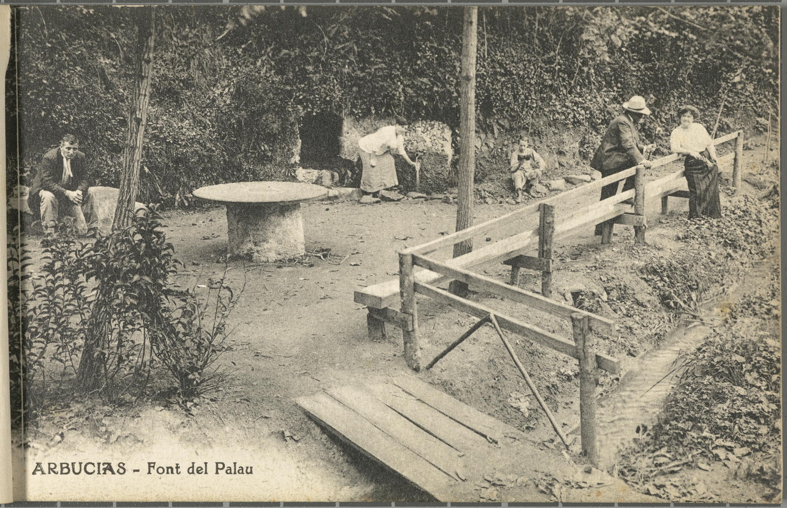 Amadeu Mauri Aulet, Arbucias - Font del Palau