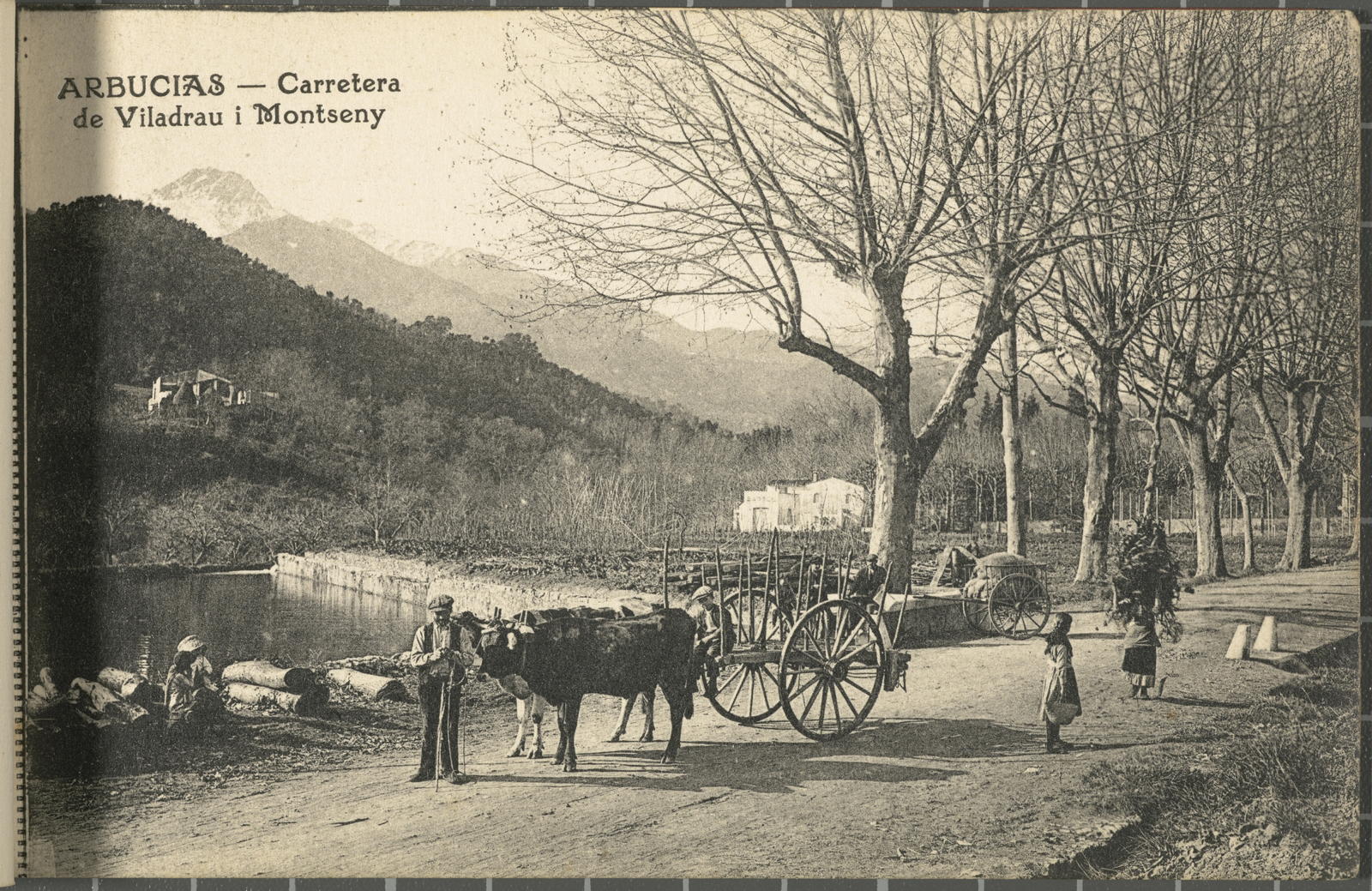 Amadeu Mauri Aulet, Arbucias - Carretera de Viladrau i Montseny