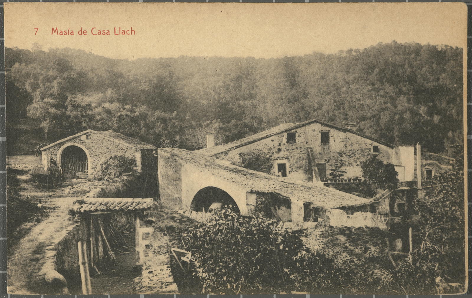 Desconegut, 7. Masia de Casa Llach