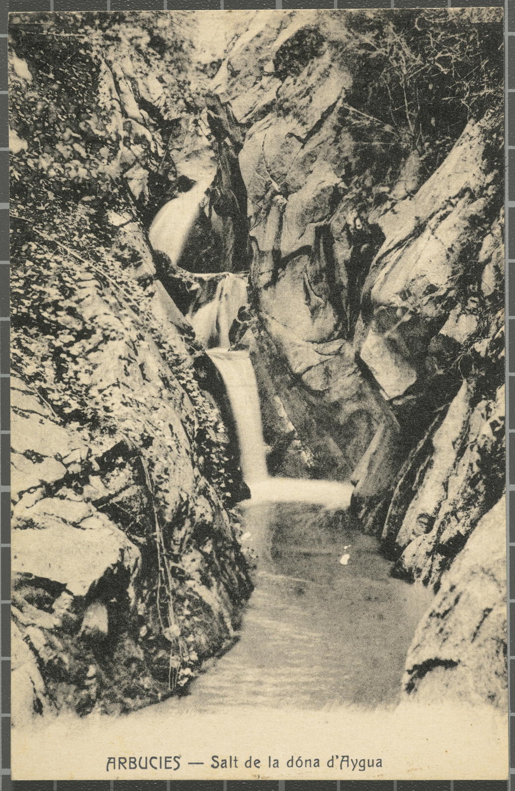 Amadeu Mauri Aulet, Arbucies - Salt de la dóna d'Aygua