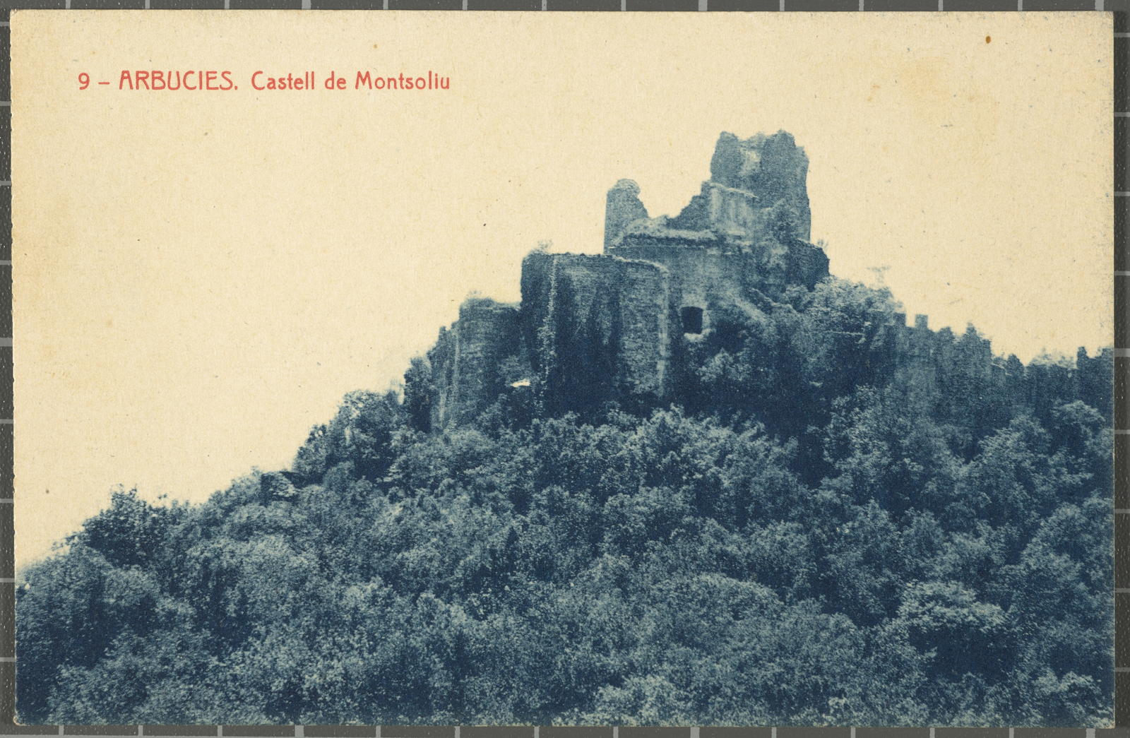 Desconegut, 9 - Arbucies. Montsoliu Castle