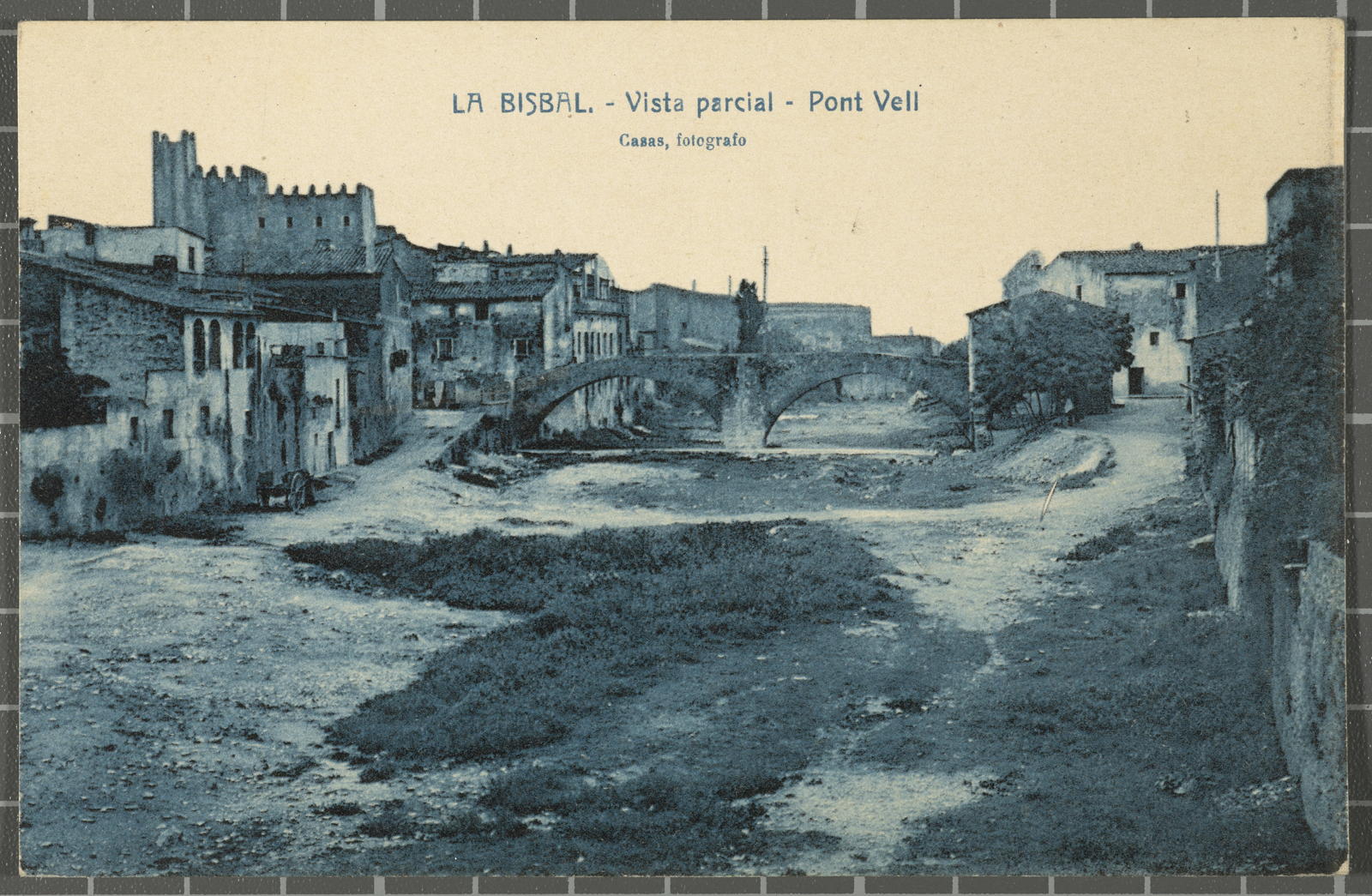 Casas, La Bisbal. -Vista parcial - Pont Vell
