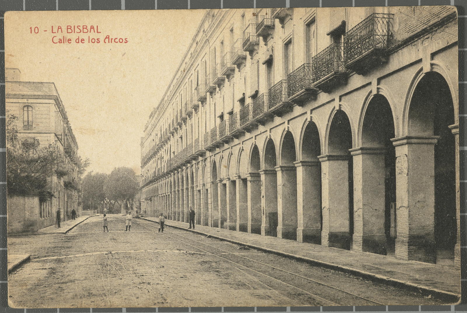 Desconegut, 10 - La Bisbal. Calle de los Arcos