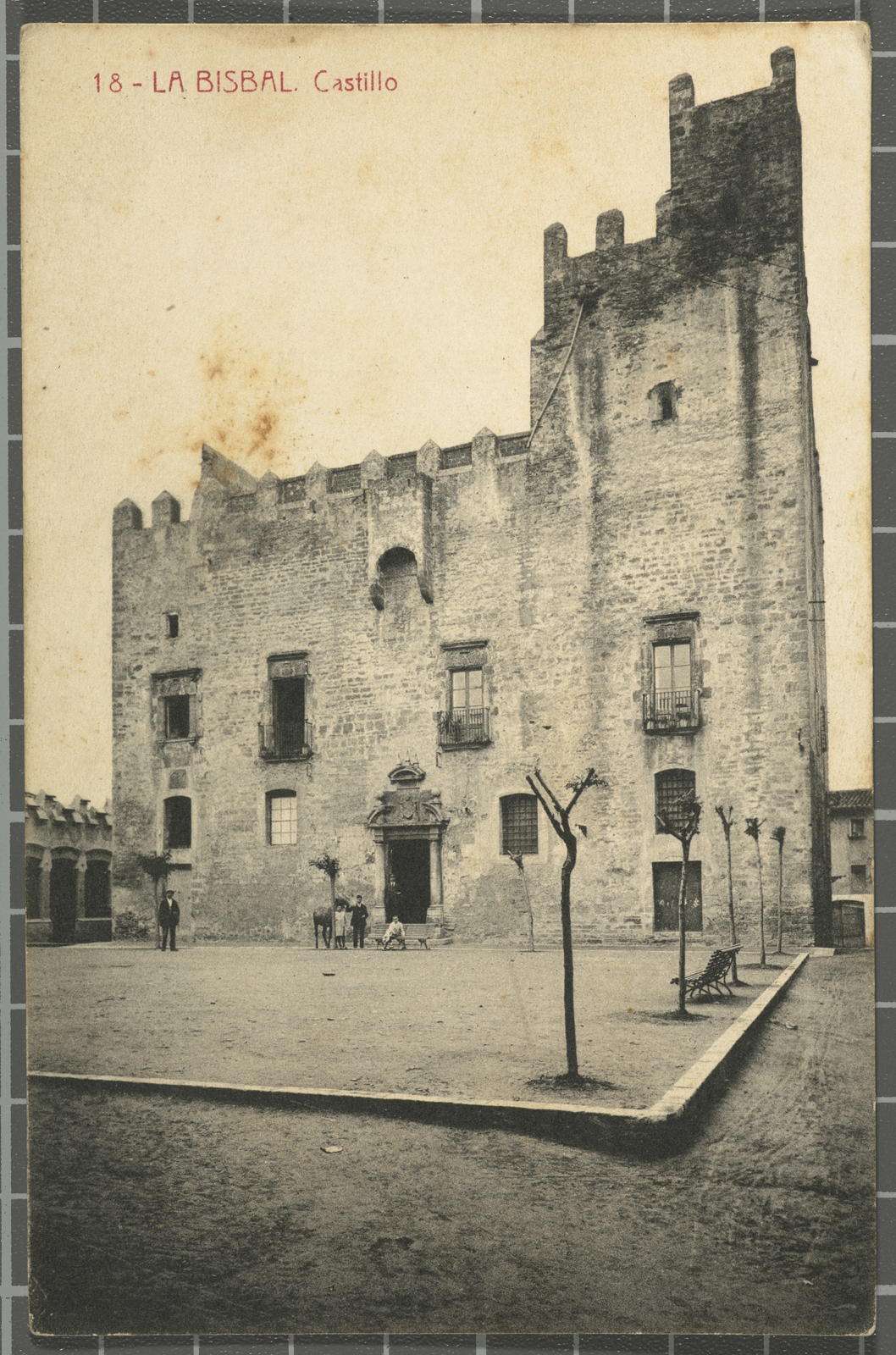 Desconegut, 18 - La Bisbal. Castillo
