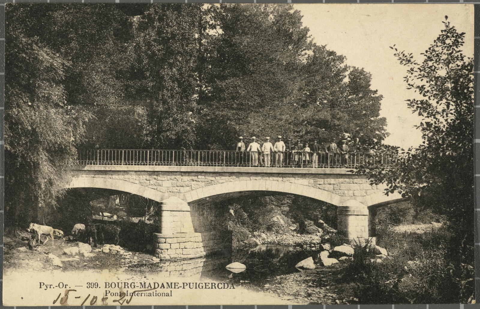 Desconegut, 399. Bourg-Madame- Puigcerda. Pont International