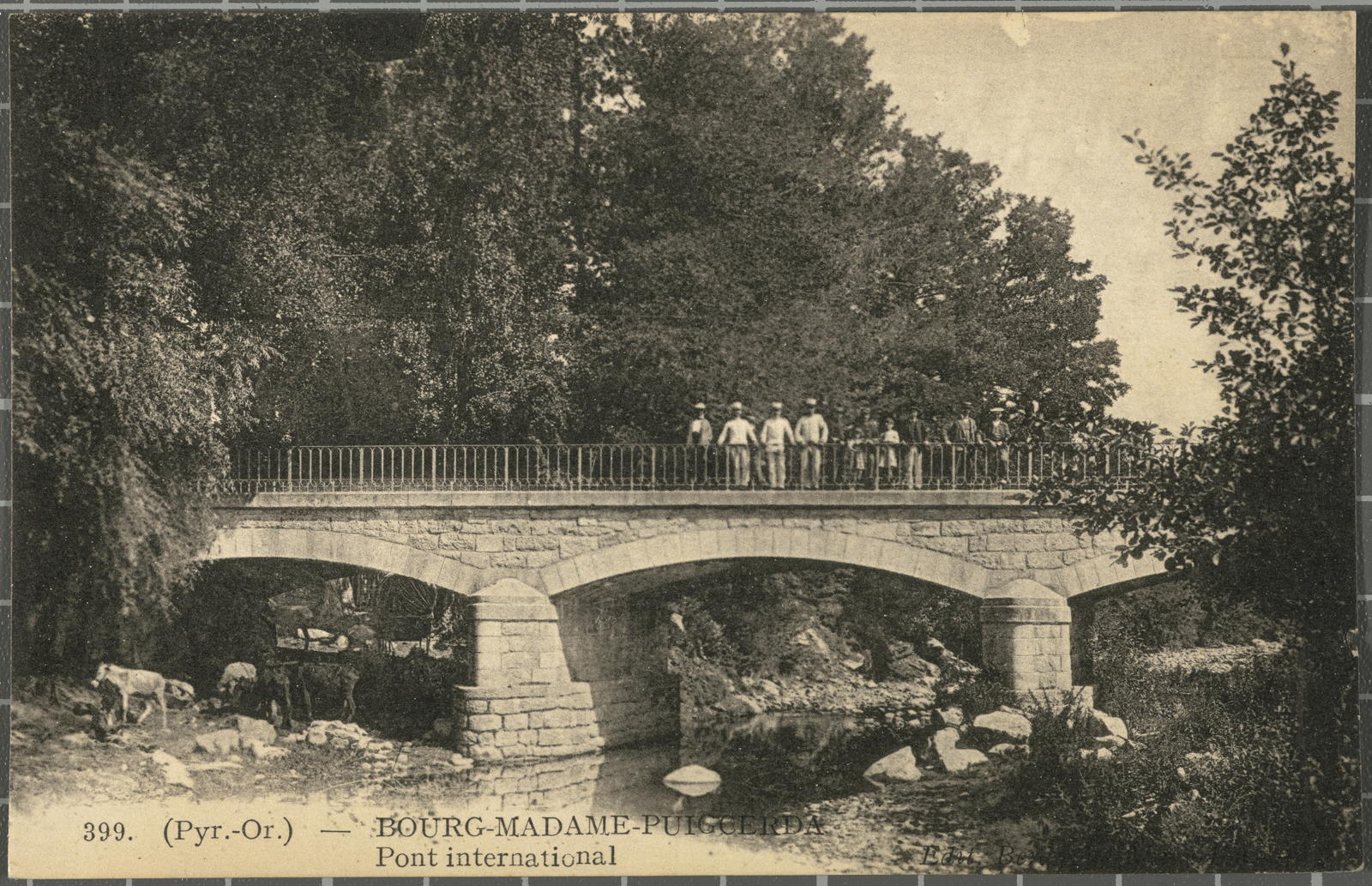 Desconegut, 399. Bourg-Madame- Puigcerda. Pont International