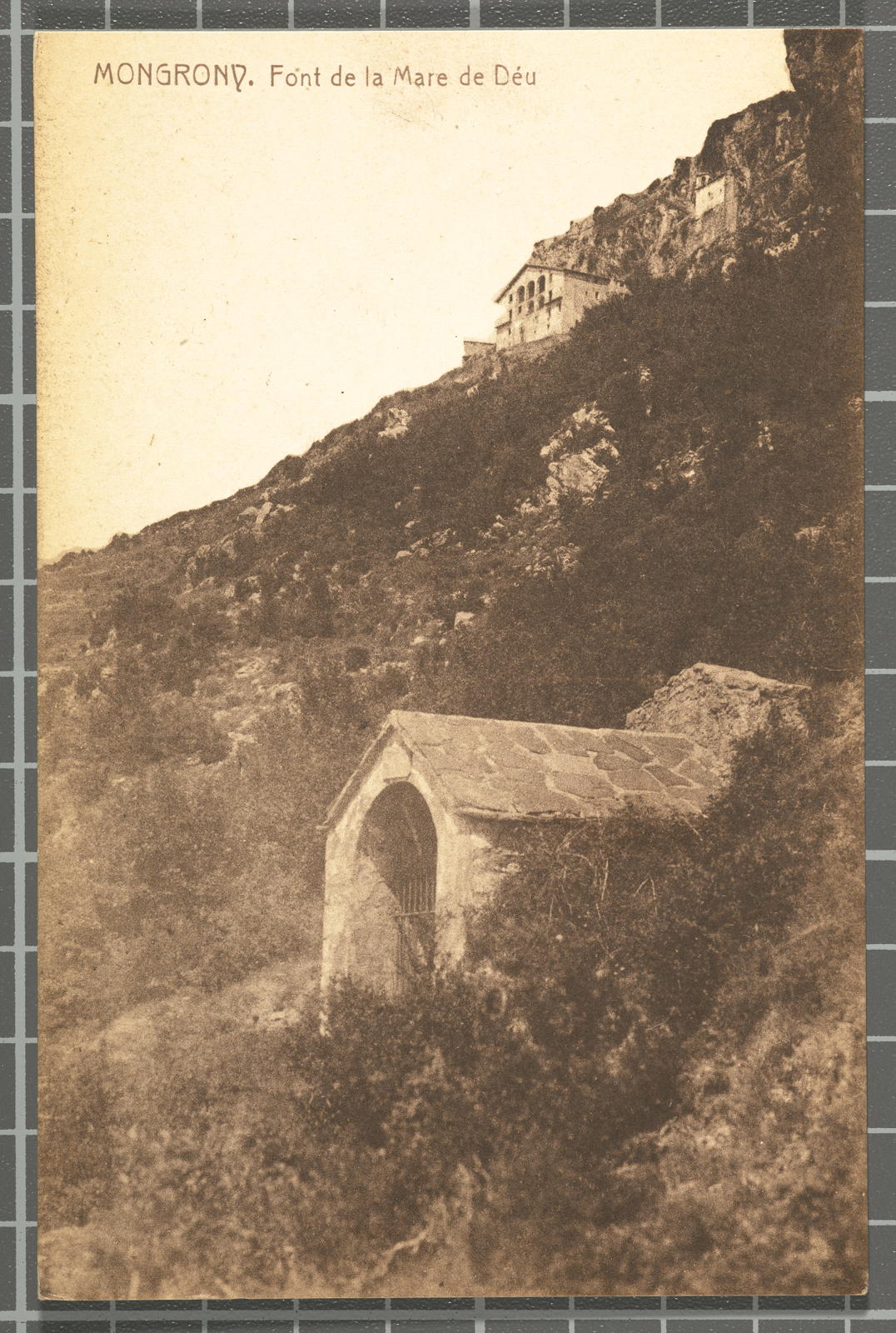 Desconegut, Mongrony. Font de la Mare de Déu