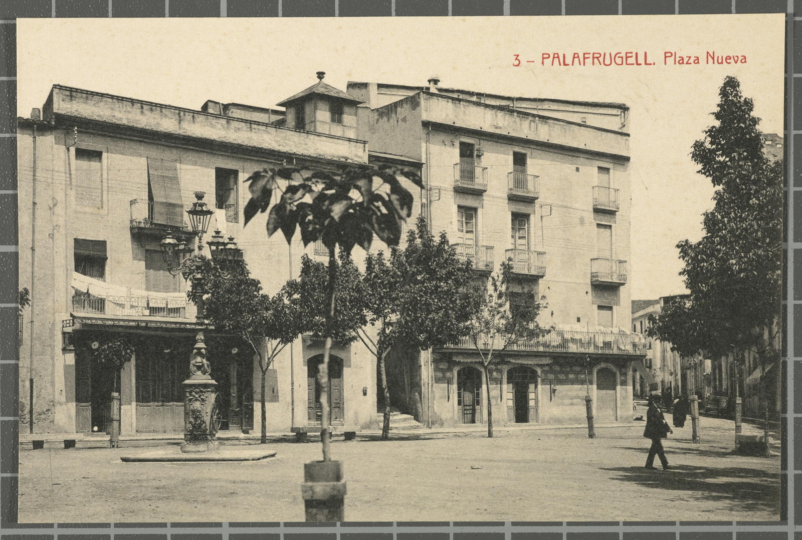Desconegut, 3 - Palafrugell. Plaza Nueva