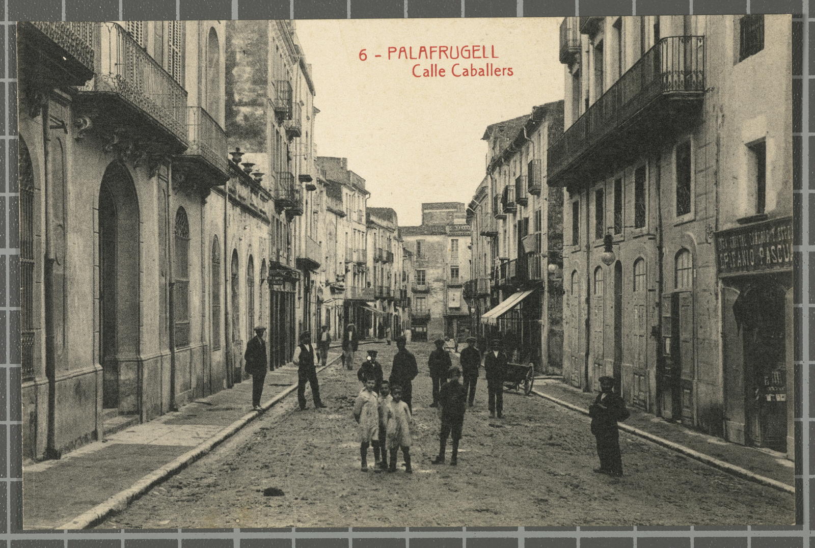 Desconegut, 6 - Palafrugell. Calle Caballeros