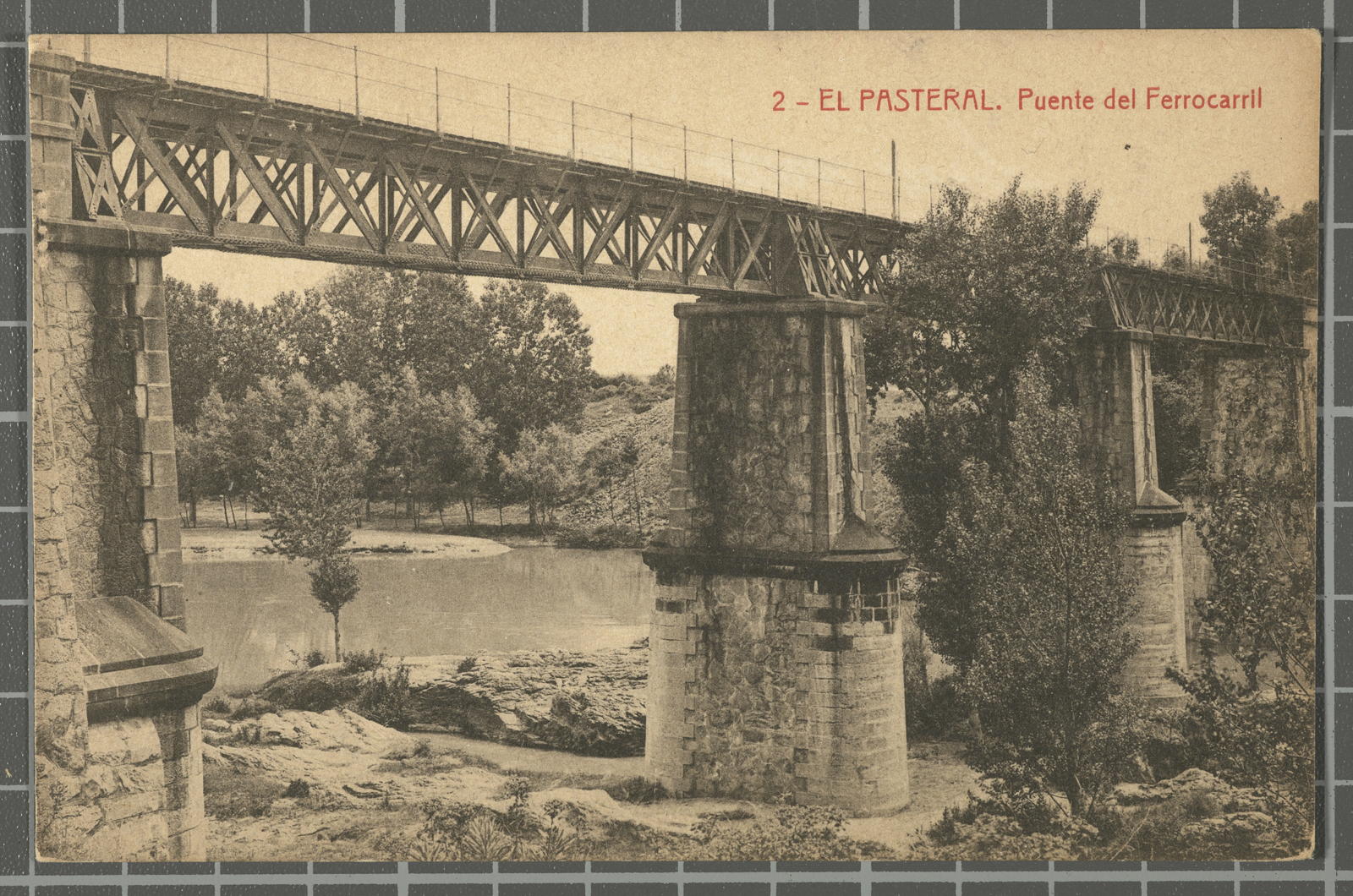 Desconegut, 2 - El Pasteral. Railway Bridge