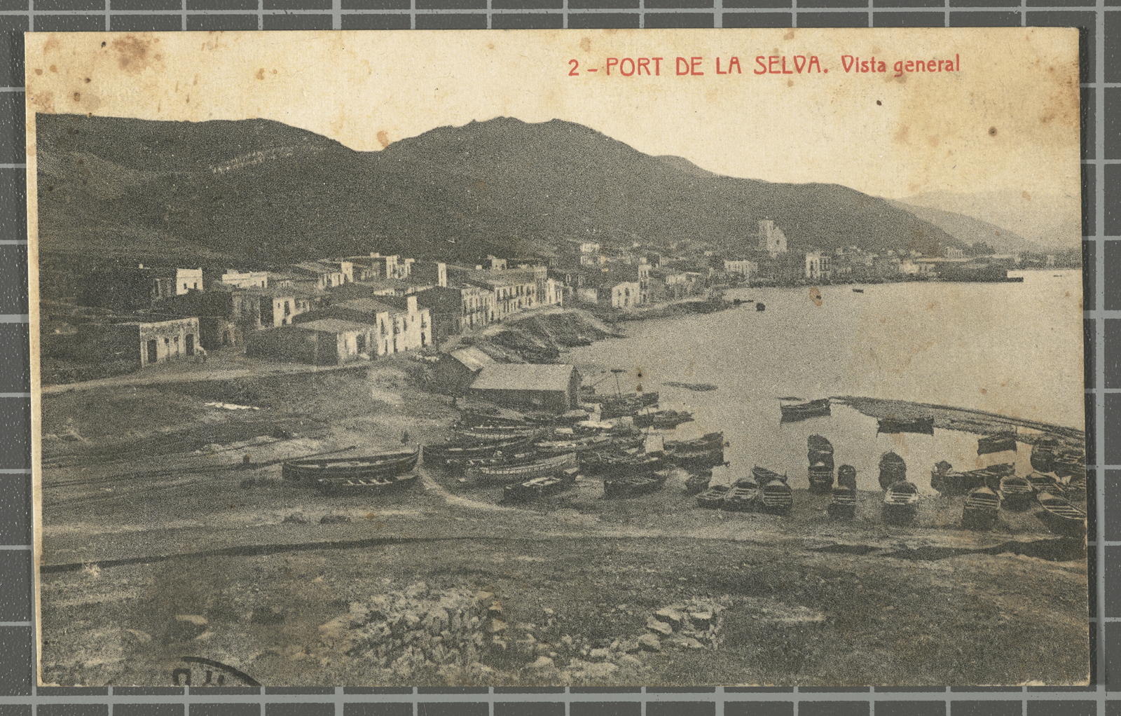 Desconegut, 2 - Port de la Selva. Vista general