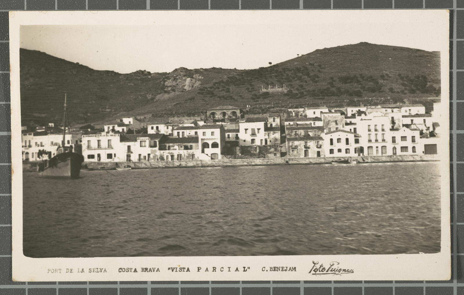 Desconegut, Port de la Selva. Costa Brava. Vista parcial