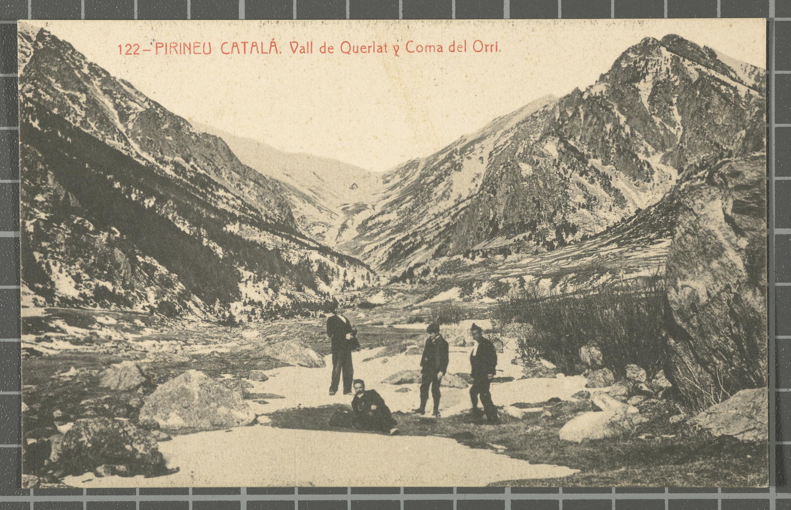 Desconegut, 122 - Catalan Pyrenees. Vale de Queralt y Coma del Orri