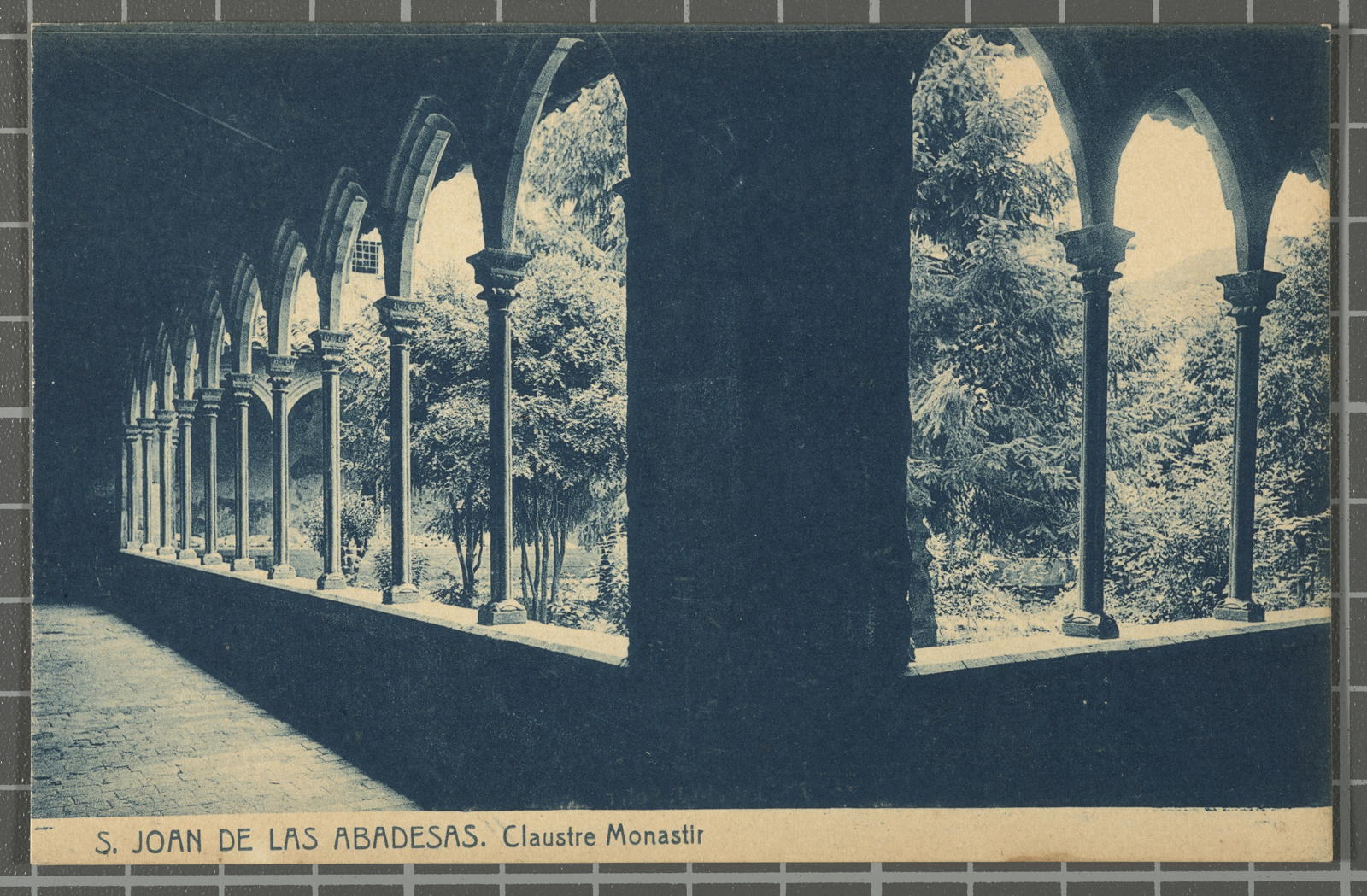 Desconegut, S. Joan de las Abadesas. Claustre Monastir