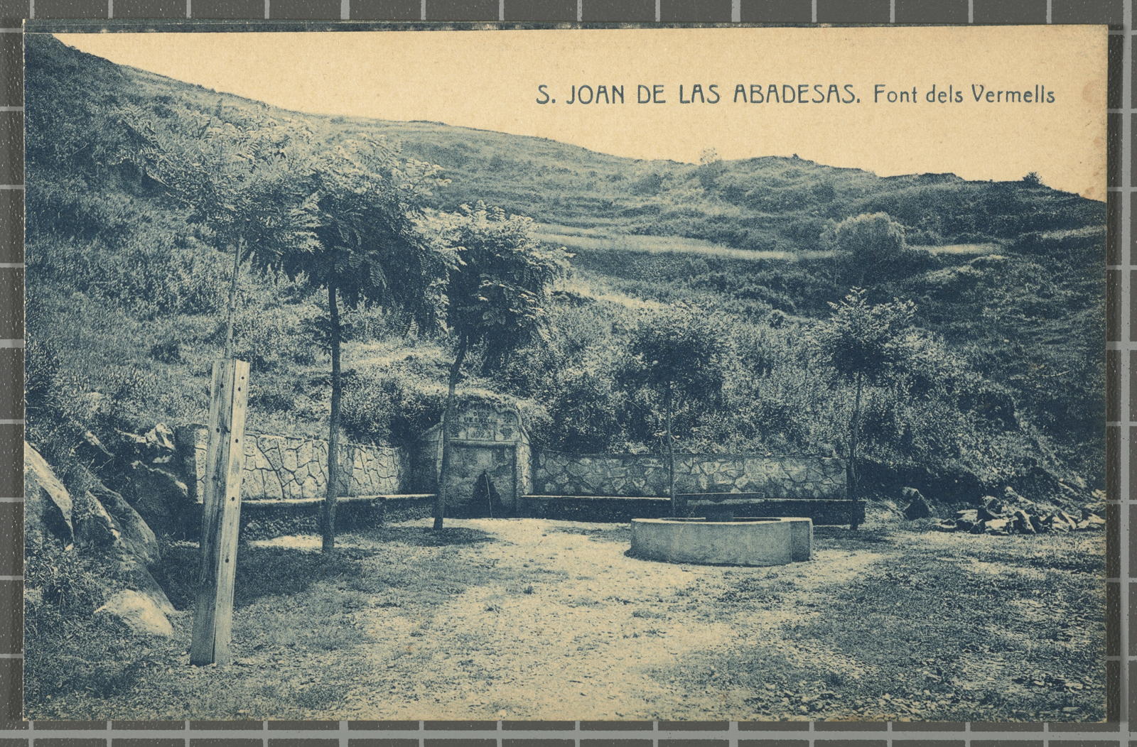 Desconegut, S. Joan de las Abadesas. Font dels Vermells