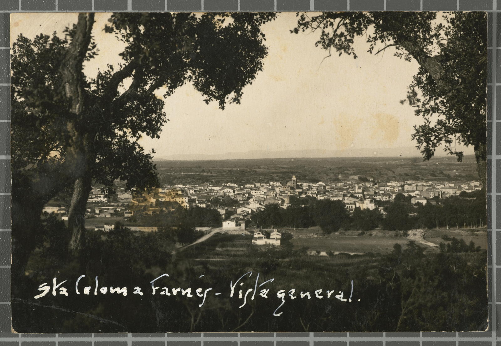 Desconegut, Sta. Coloma Farnés - Vista general.