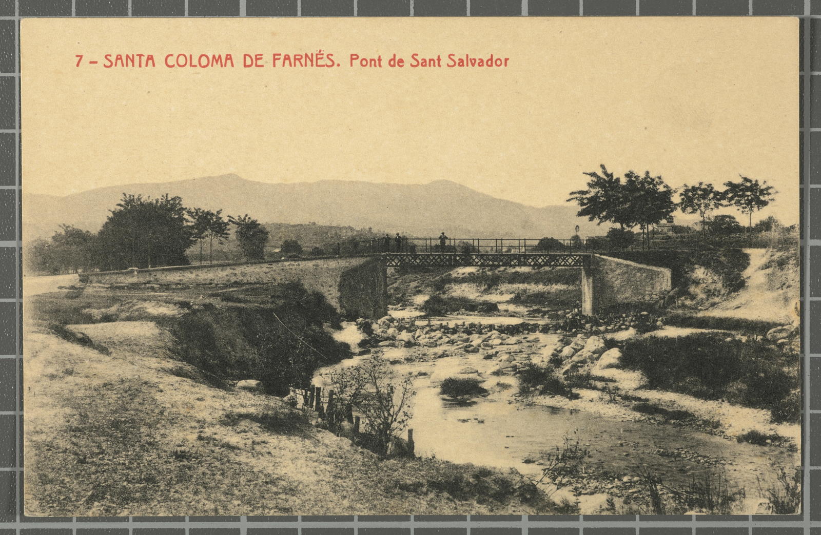 Desconegut, 7 - Santa Coloma de Farnés. Pont de Sant Salvador