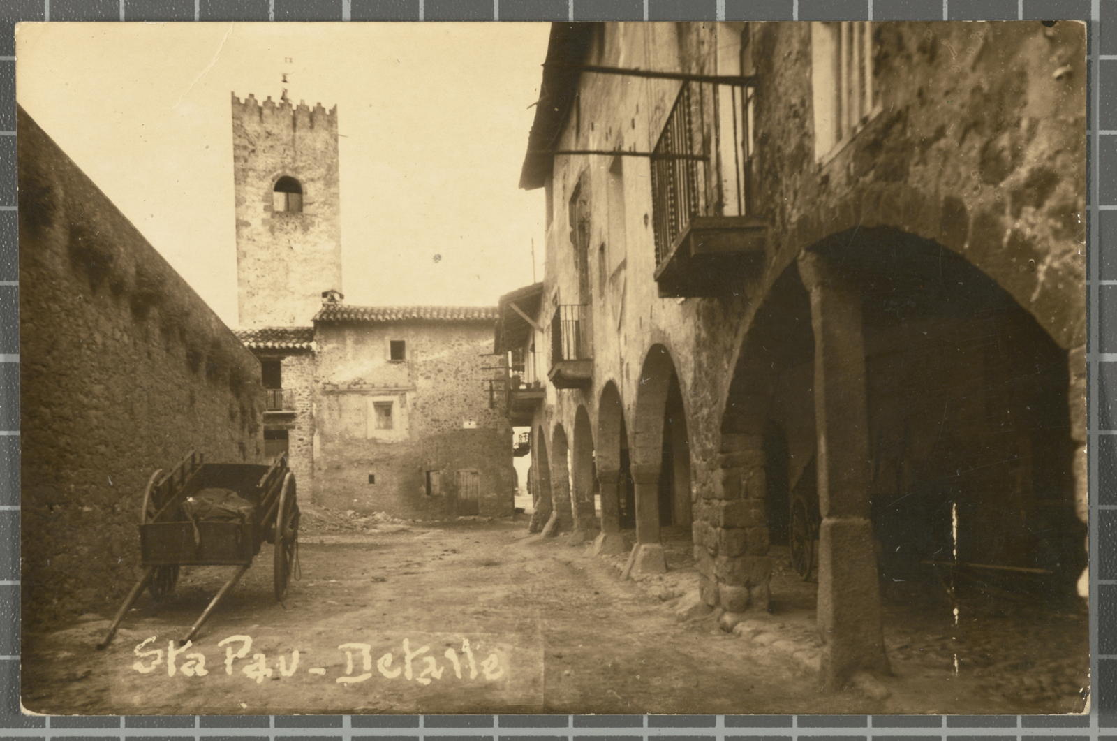 Desconegut, Sta Pau - Detalle