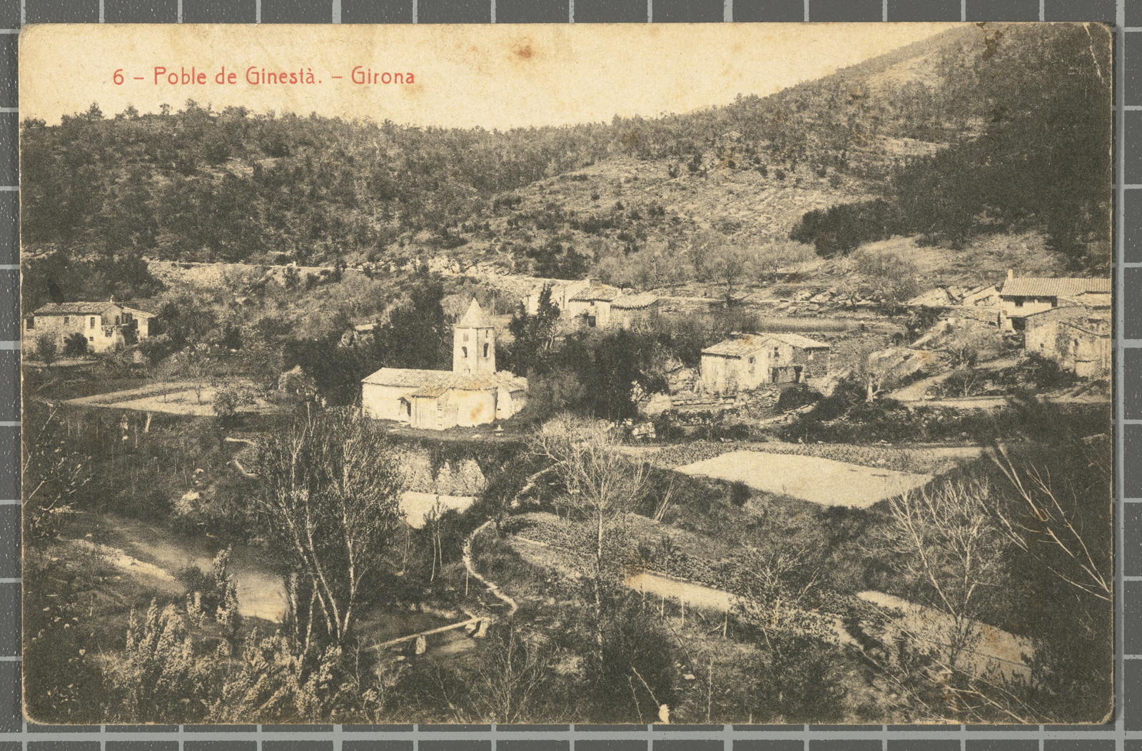 Desconegut, 6 - Town of Ginestà. - Girona