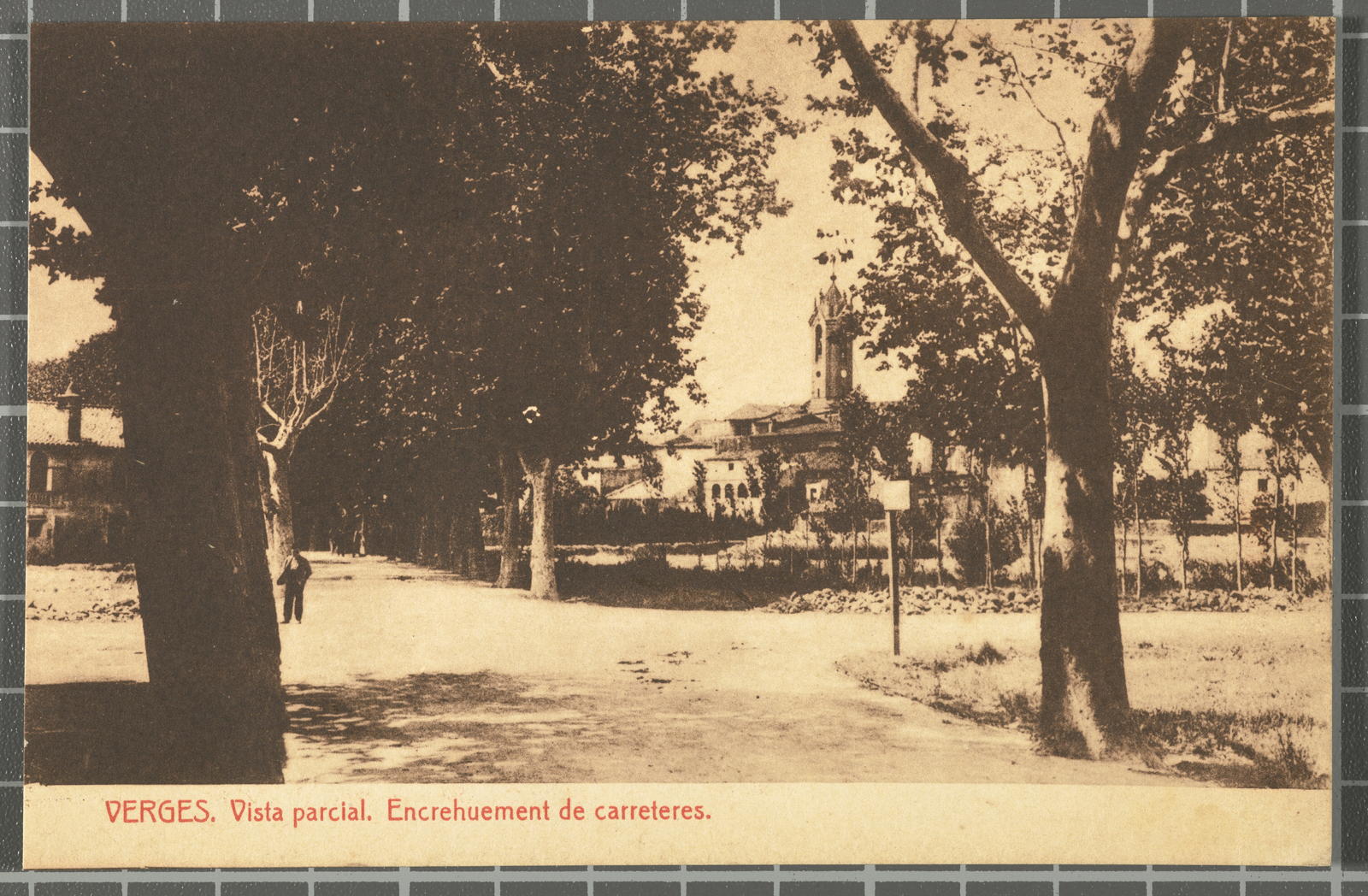 Desconegut, Virgins. Partial view. Road encreument