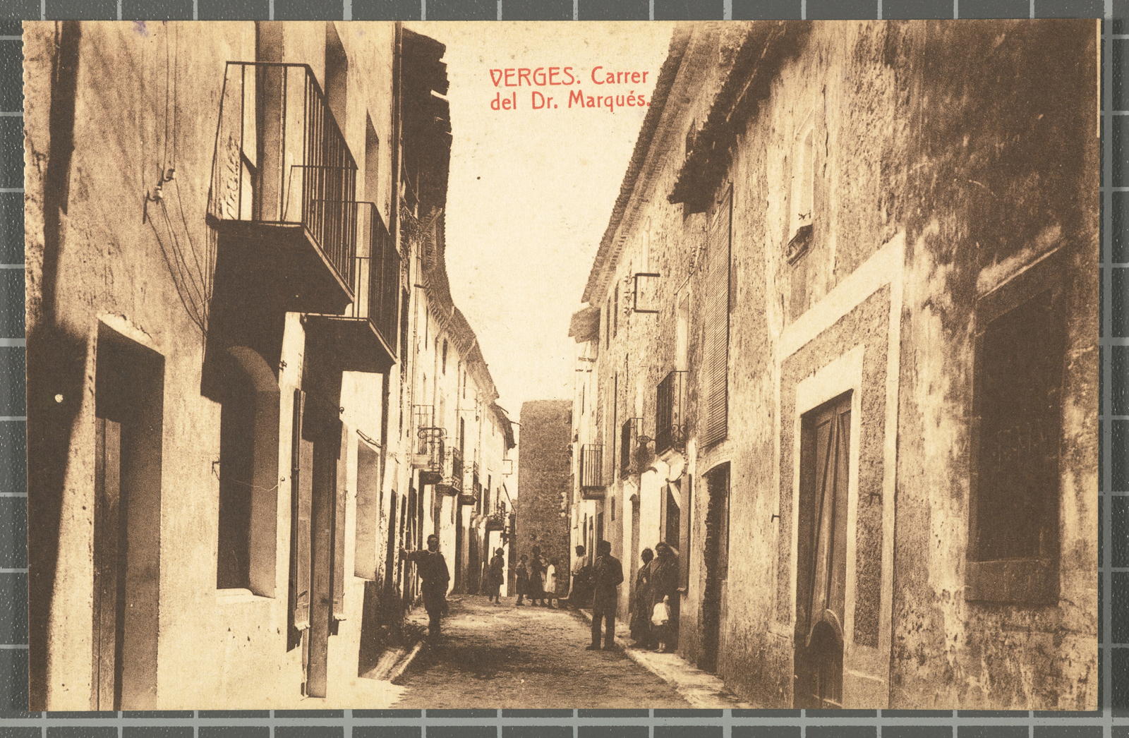 Desconegut, Verges. Carrer del Dr. Marqués