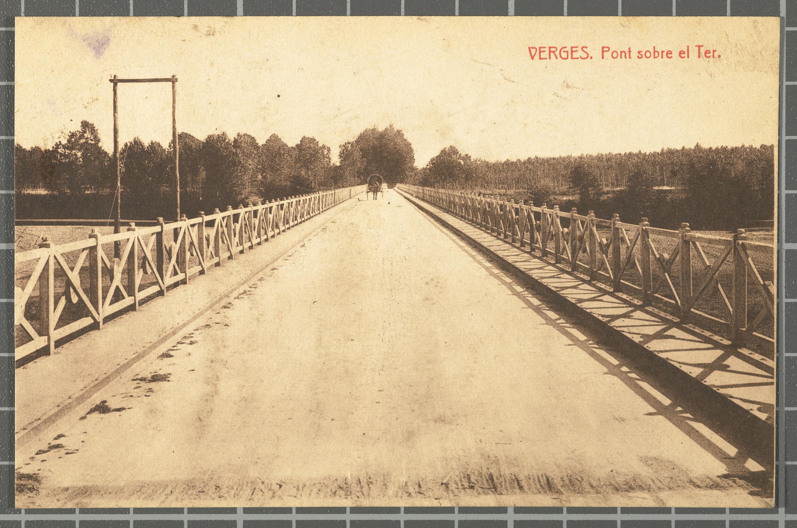 Desconegut, Virgin. Bridge over the Ter