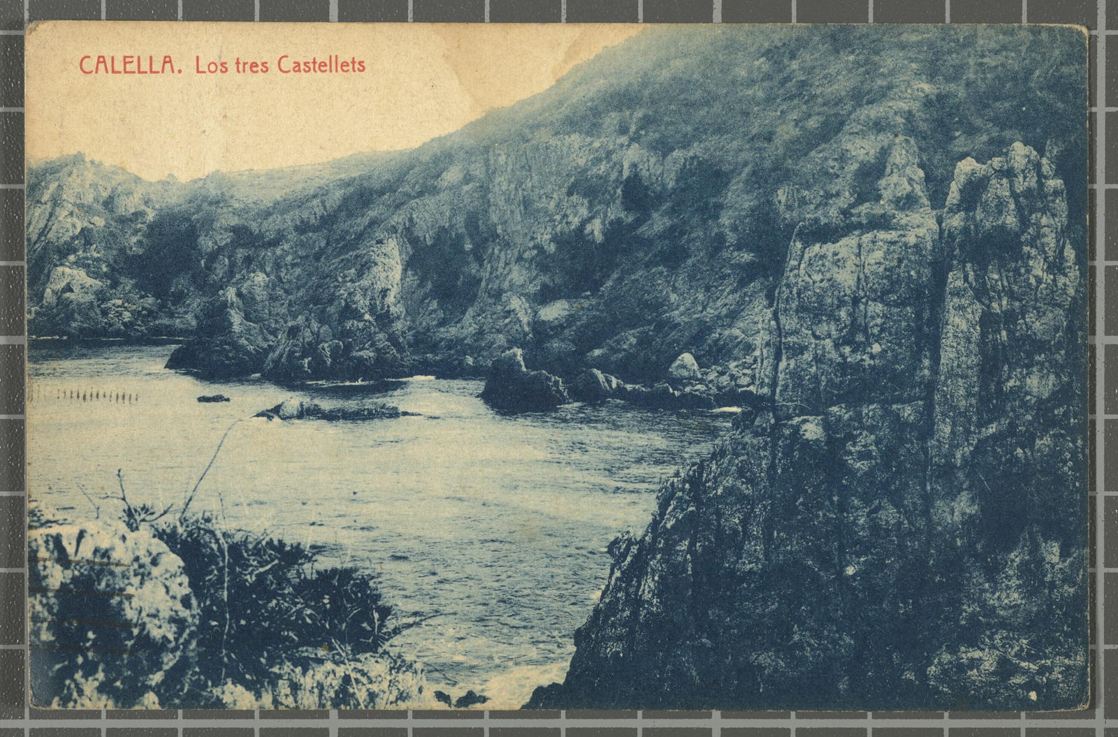 Desconegut, Calella. Los tres Castellets