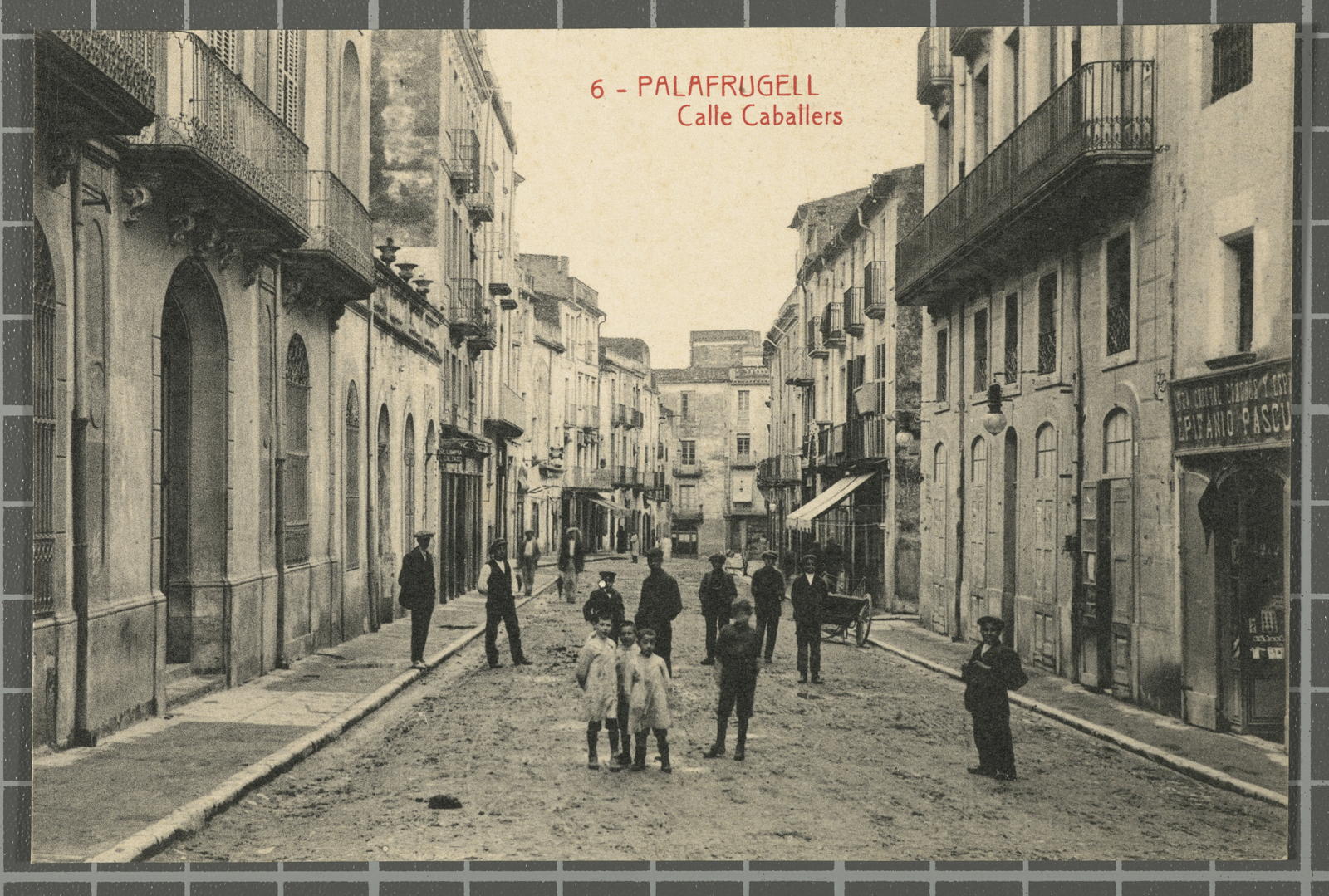 Desconegut, 6 - Palafrugell. Calle Caballeros