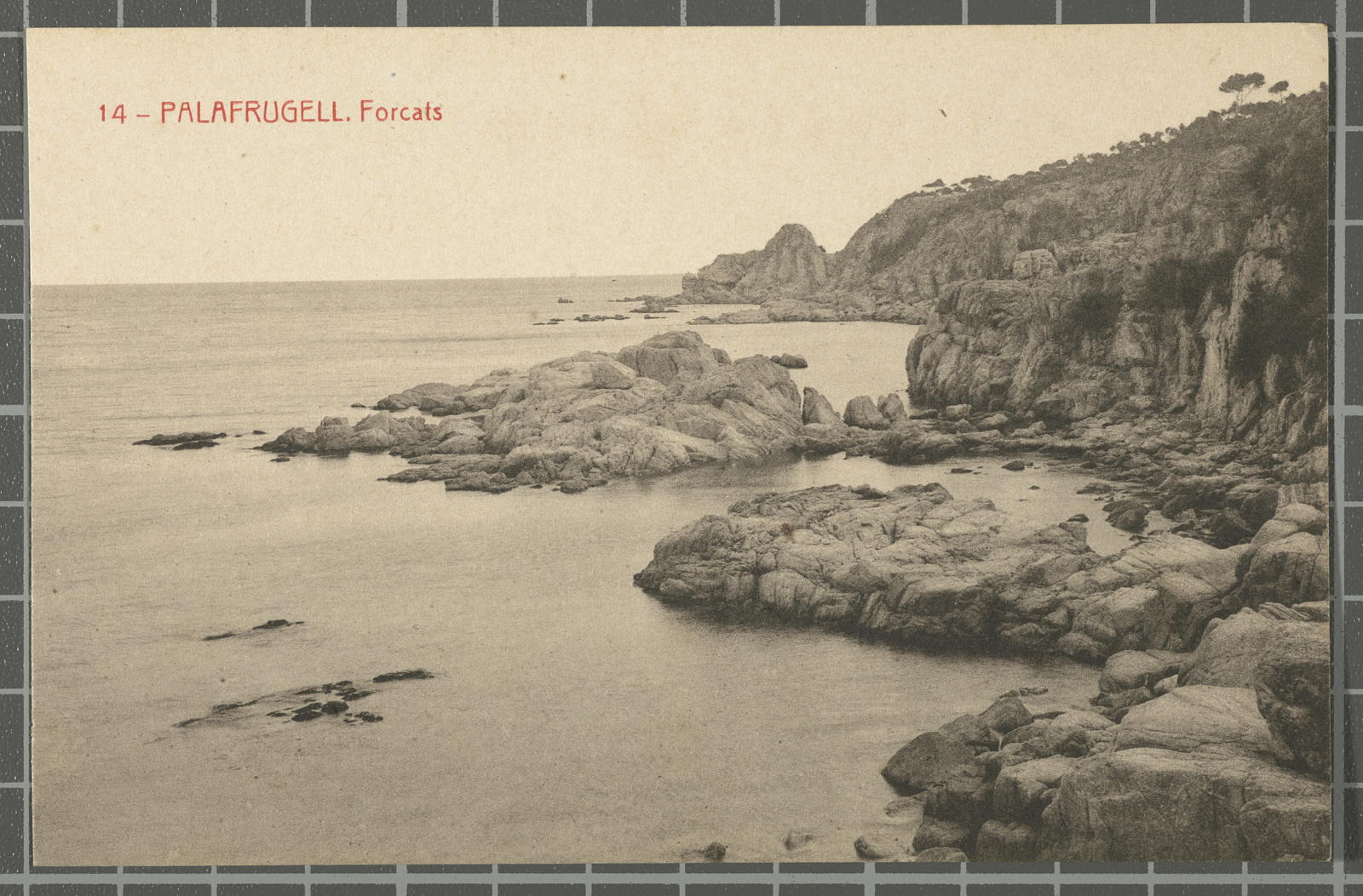 Desconegut, 14 - Palafrugell. Forcats