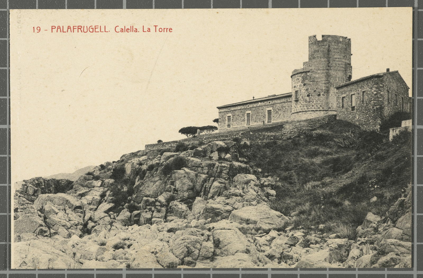 Desconegut, 19 - Palafrugell. Calella. The Tower