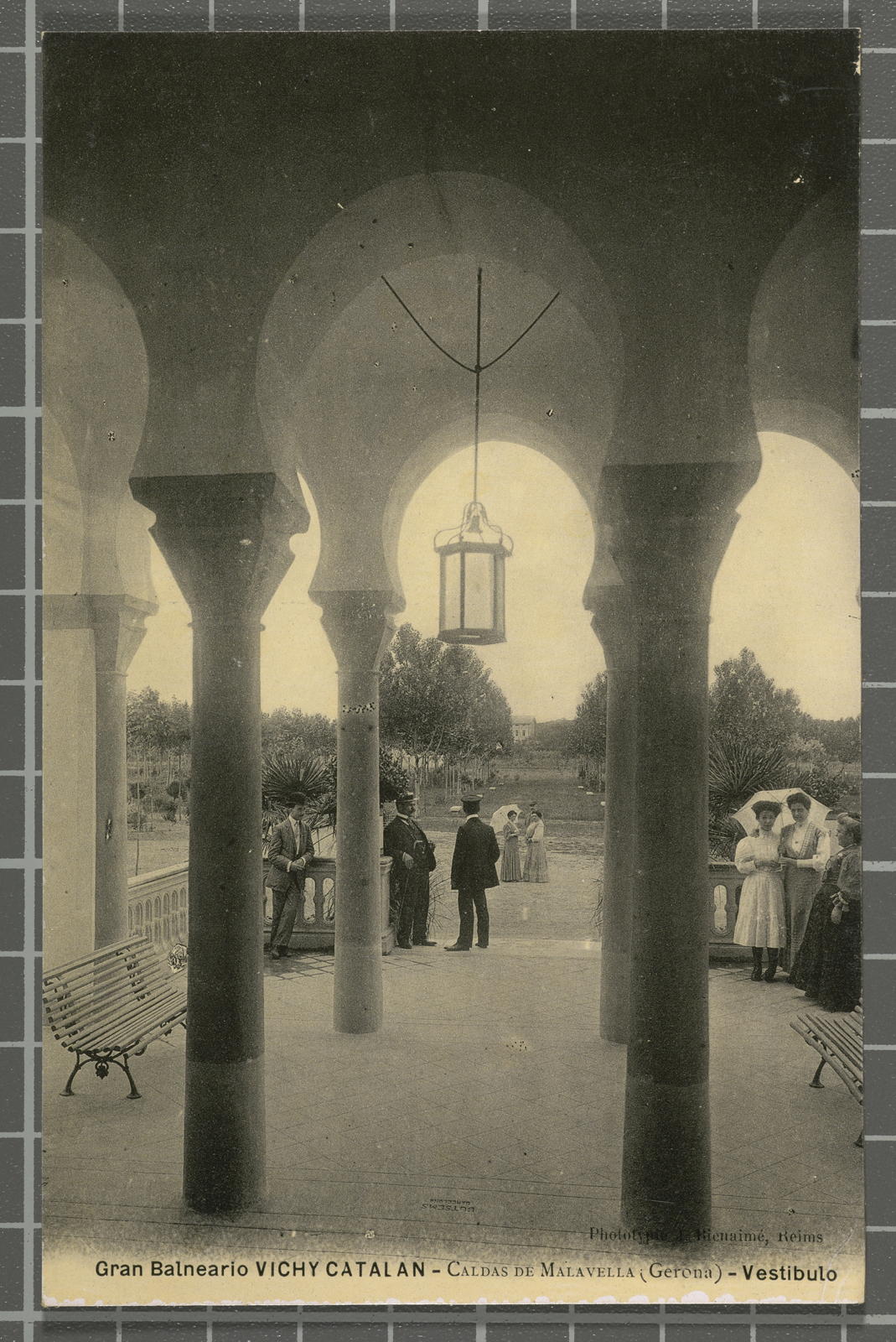 Desconegut, Gran Balneario Vichy - Caldas de Malavella (Gerona) - Vestibulo