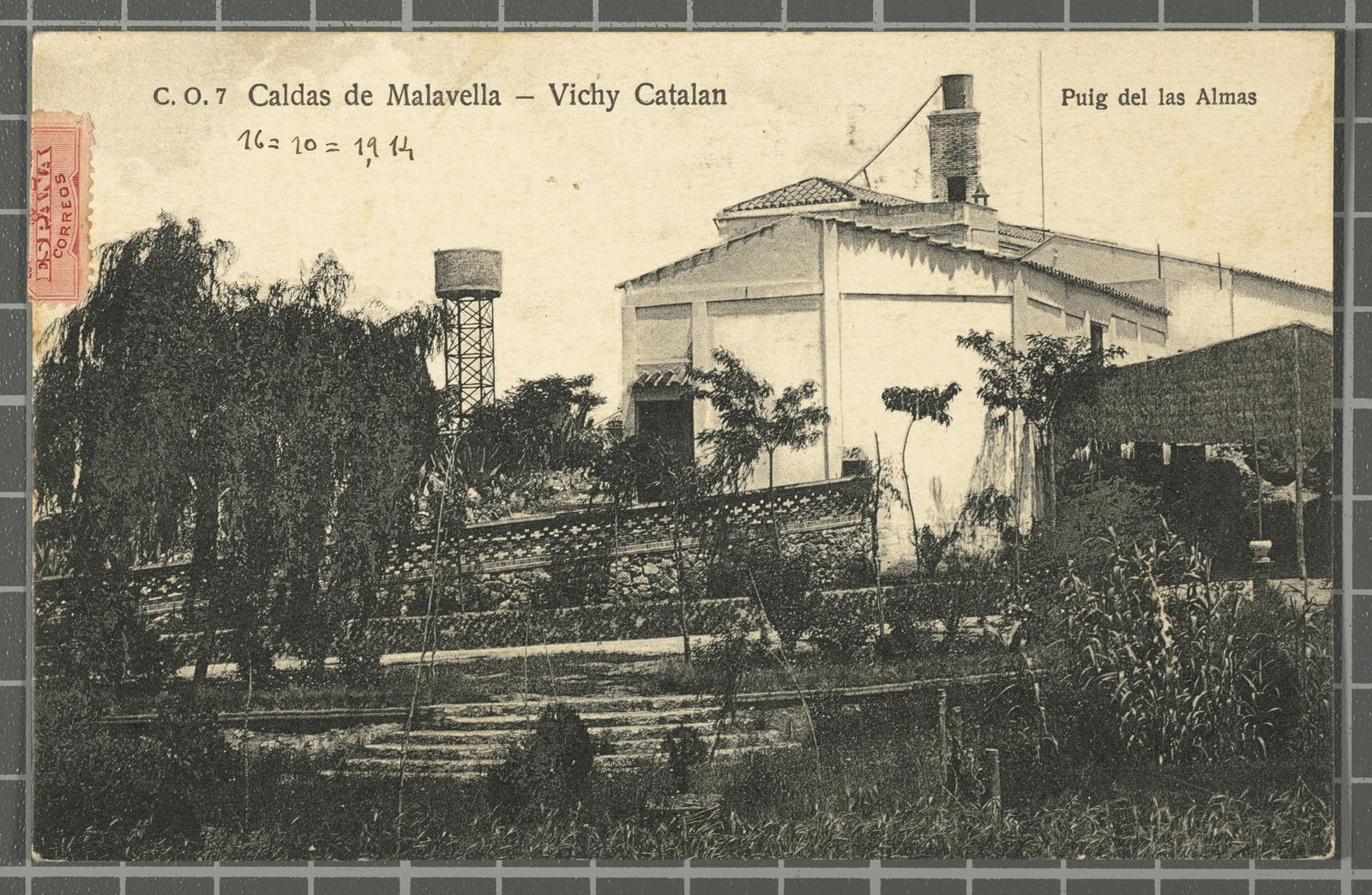 Desconegut, C. O. 7 Caldas de Malavella - Vichy Catalan. Puig del las Almas