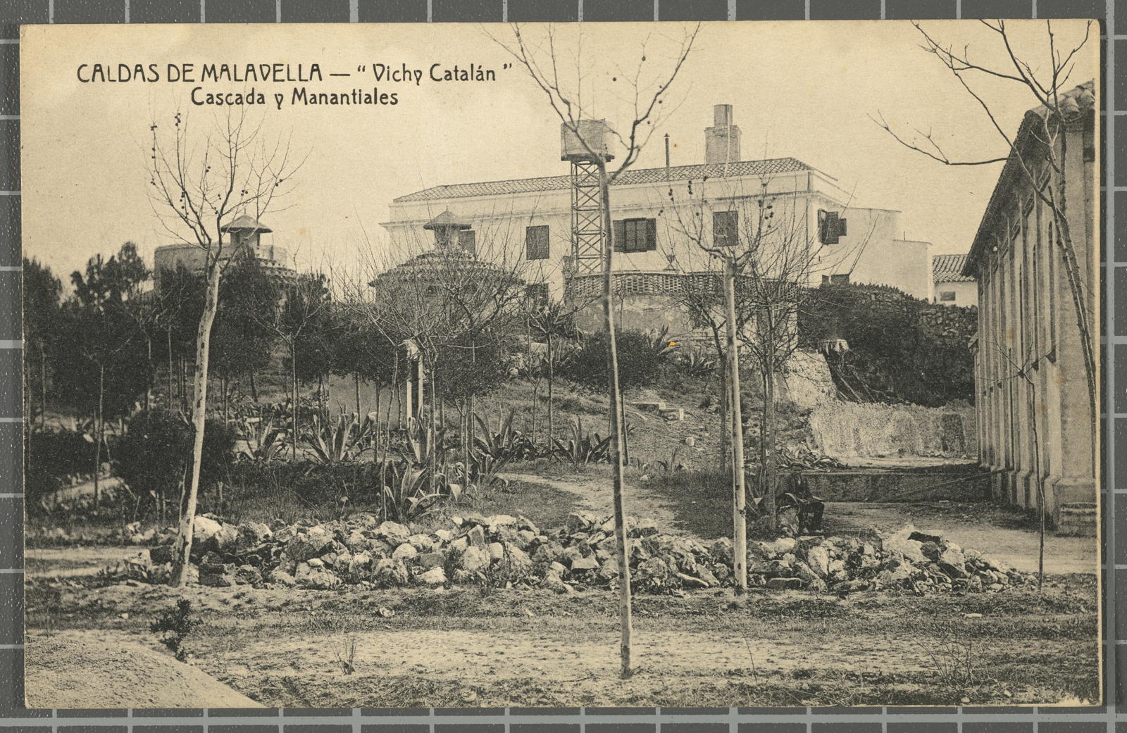 Desconegut, Caldas de Malavella -\ ‘Vichy Catalán’ Cascada y Manantiales