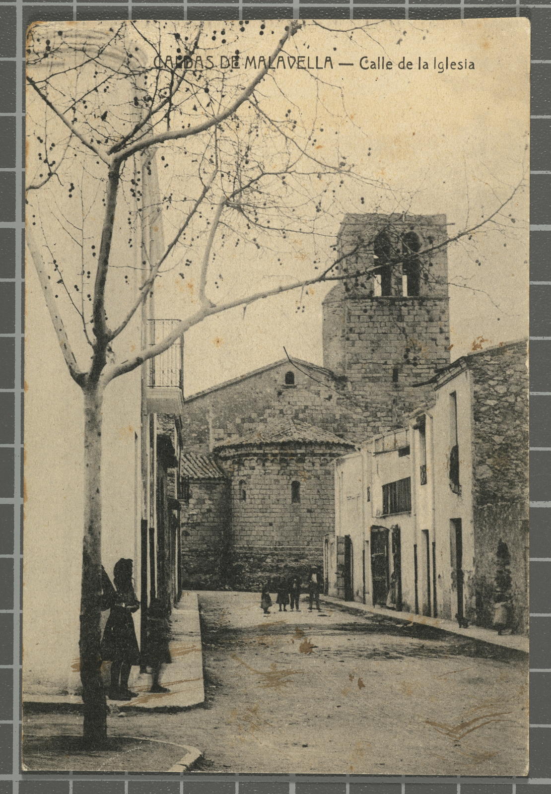 Desconegut, Caldas de Malavella - Calle de la Iglesia