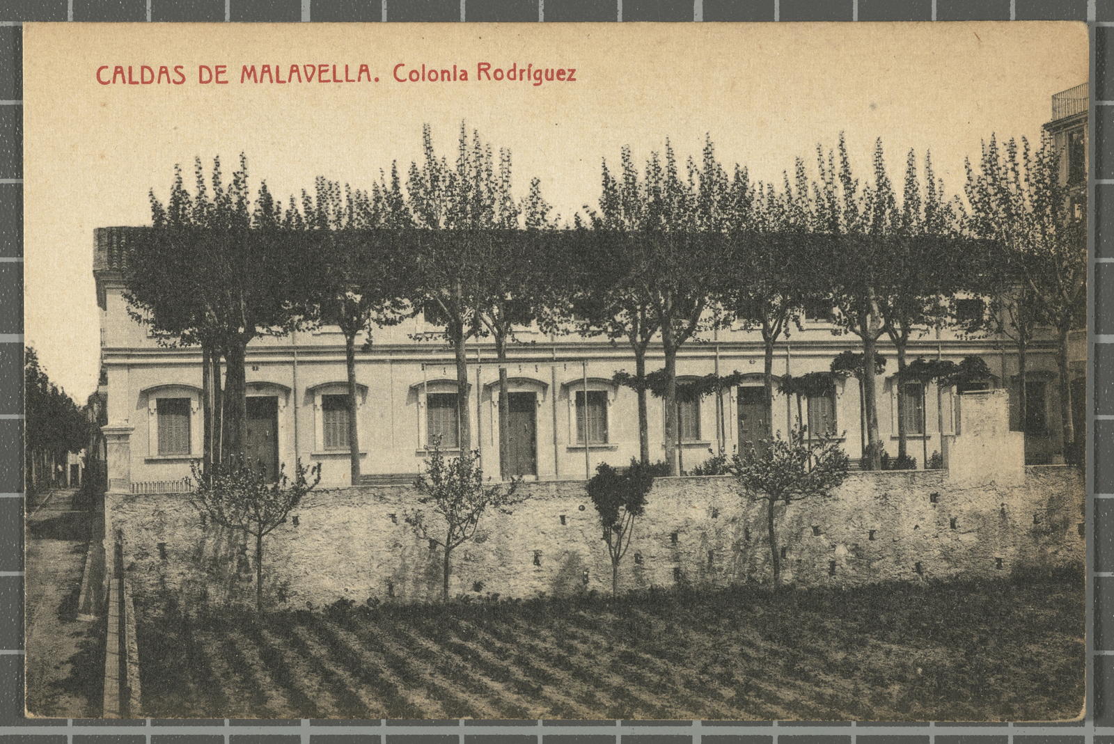 Desconegut, Caldas de Malavella. Colonia Rodriguez
