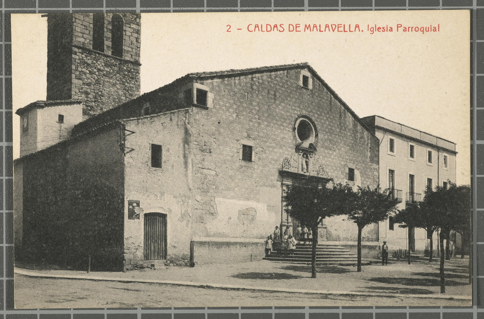 Desconegut, 2 - Caldas de Malavella. Iglesia Parroquial