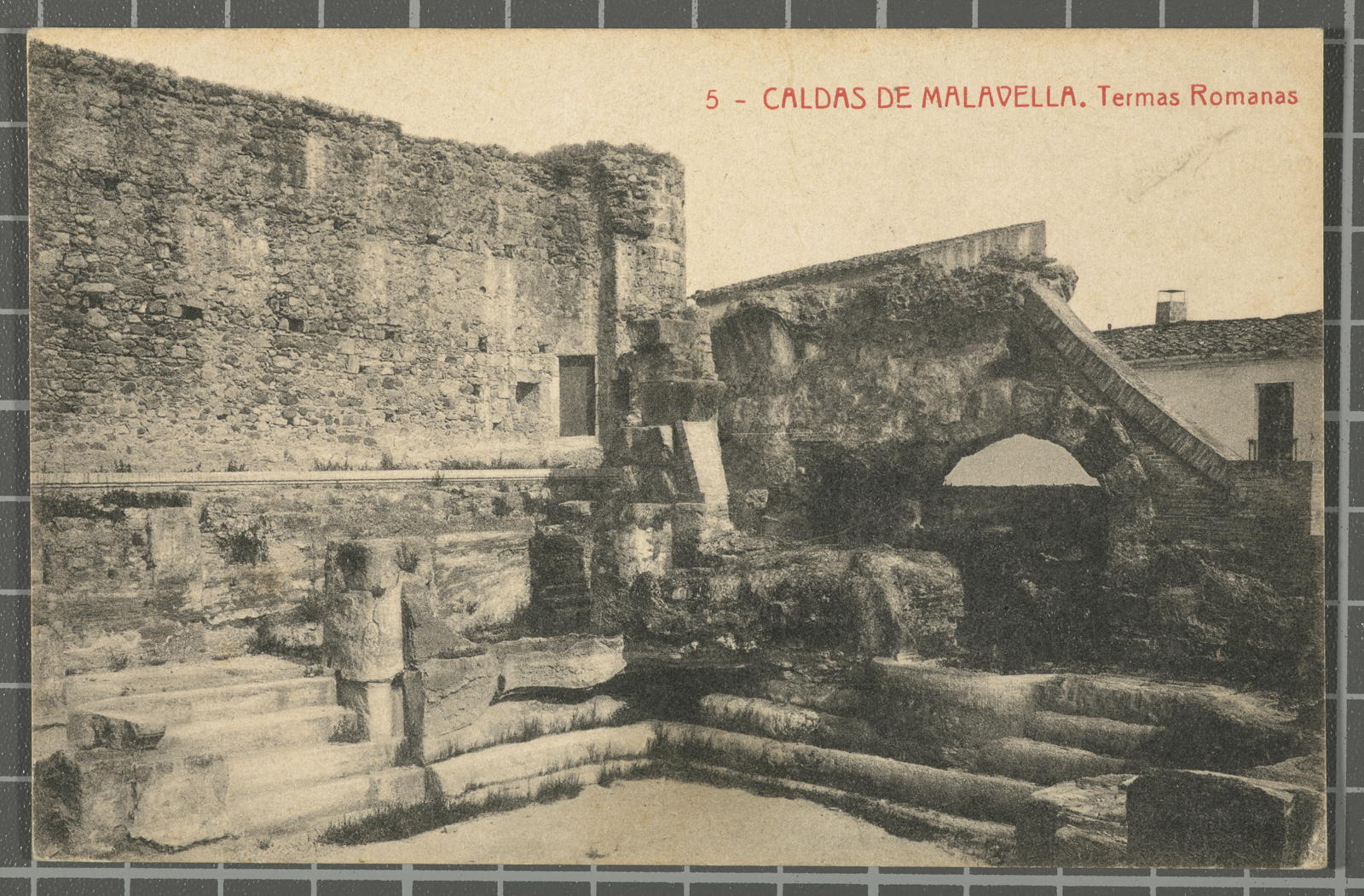 Desconegut, 5 - Caldas de Malavella. Roman lands