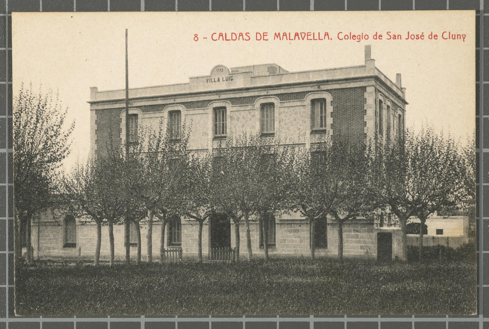 Desconegut, 8 - Caldas de Malavella. Colegia de San josé de Cluny