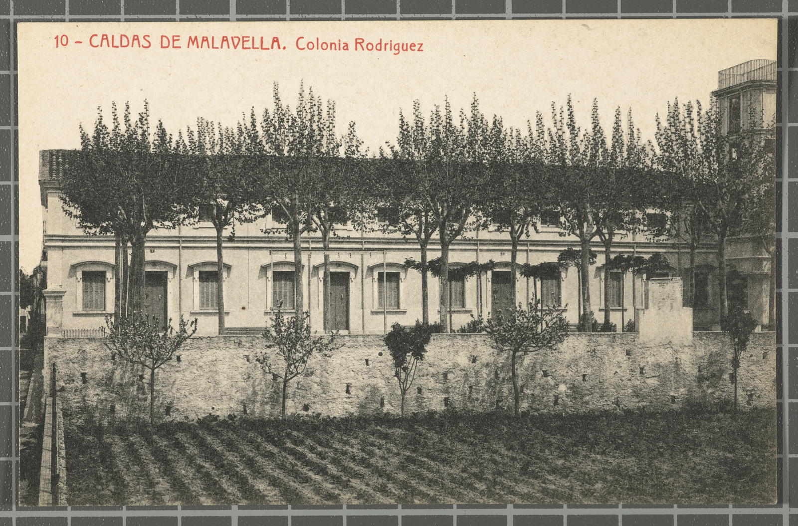 Desconegut, 10 - Caldas de Malavella. Colonia Rodriguez