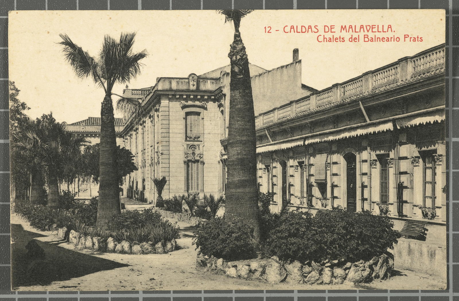 Desconegut, 12 - Caldas de Malavella. Chalets of the Prats Spa