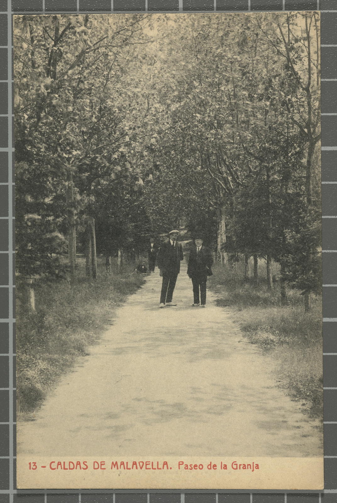 Desconegut, 13 - Caldas de Malavella. Paseo de la Granja