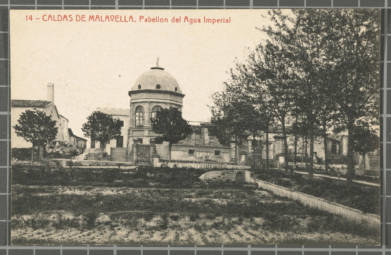 Desconegut, 14 - Caldas de Malavella. Pabellon del Agua Imperial