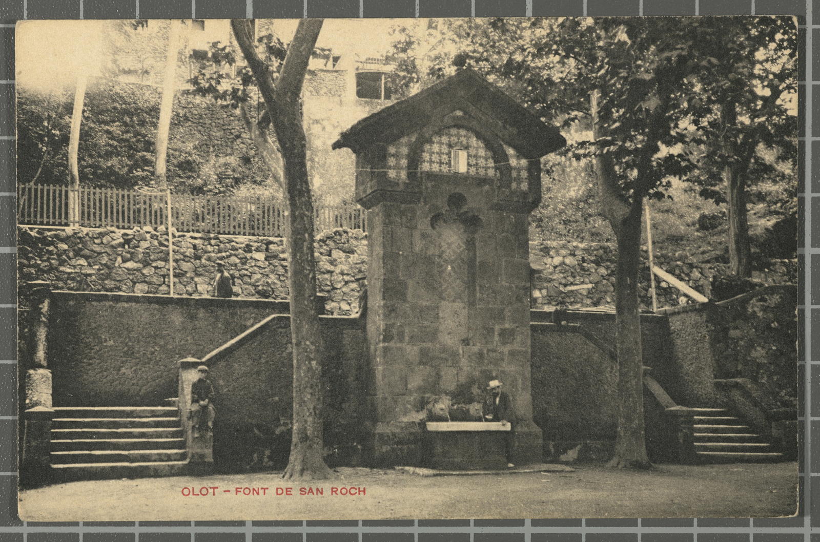Desconegut, Olot - Source of San Roch