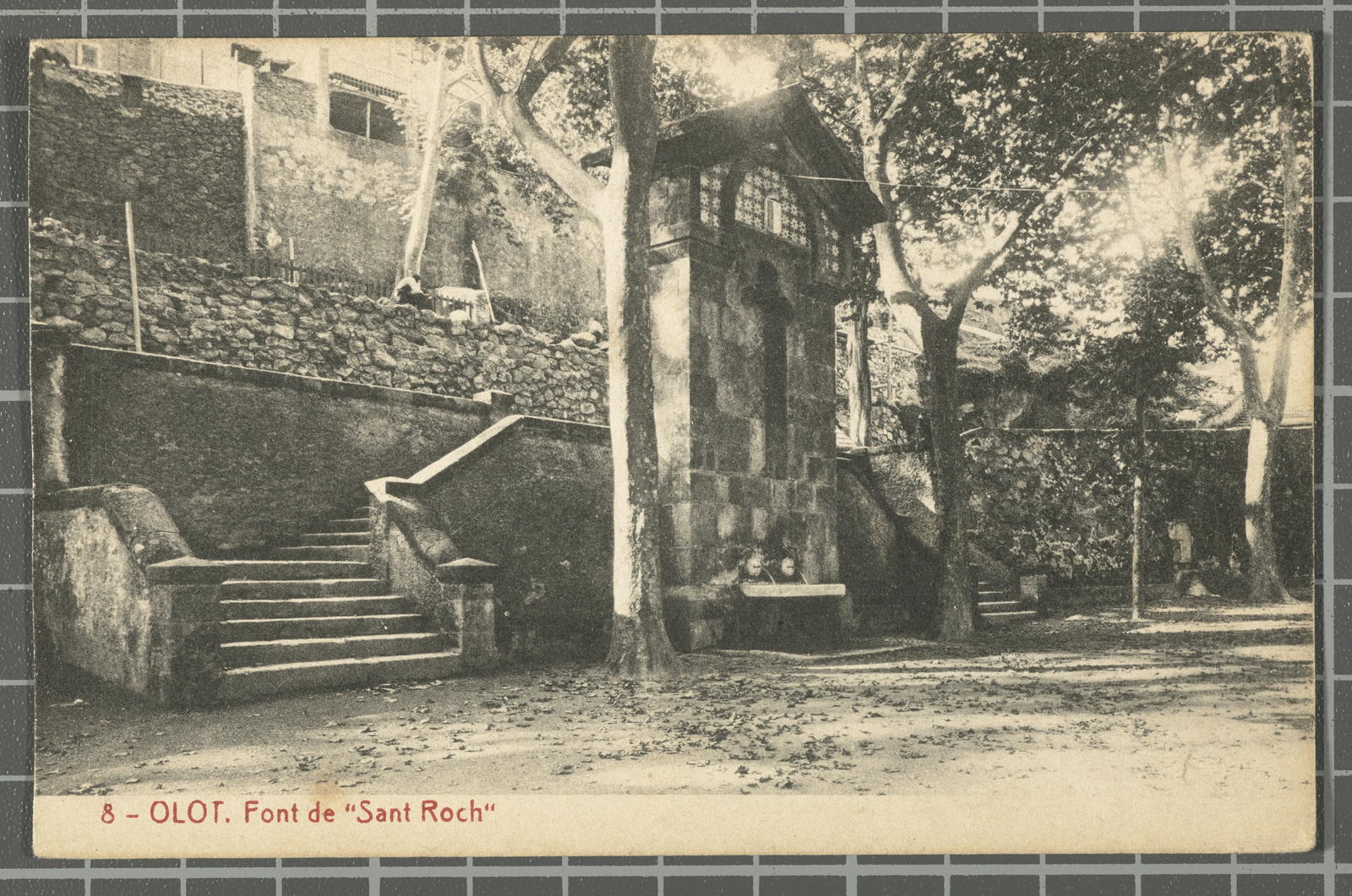 Desconegut, 8 - Olot. Source of\ ‘San Roch\’