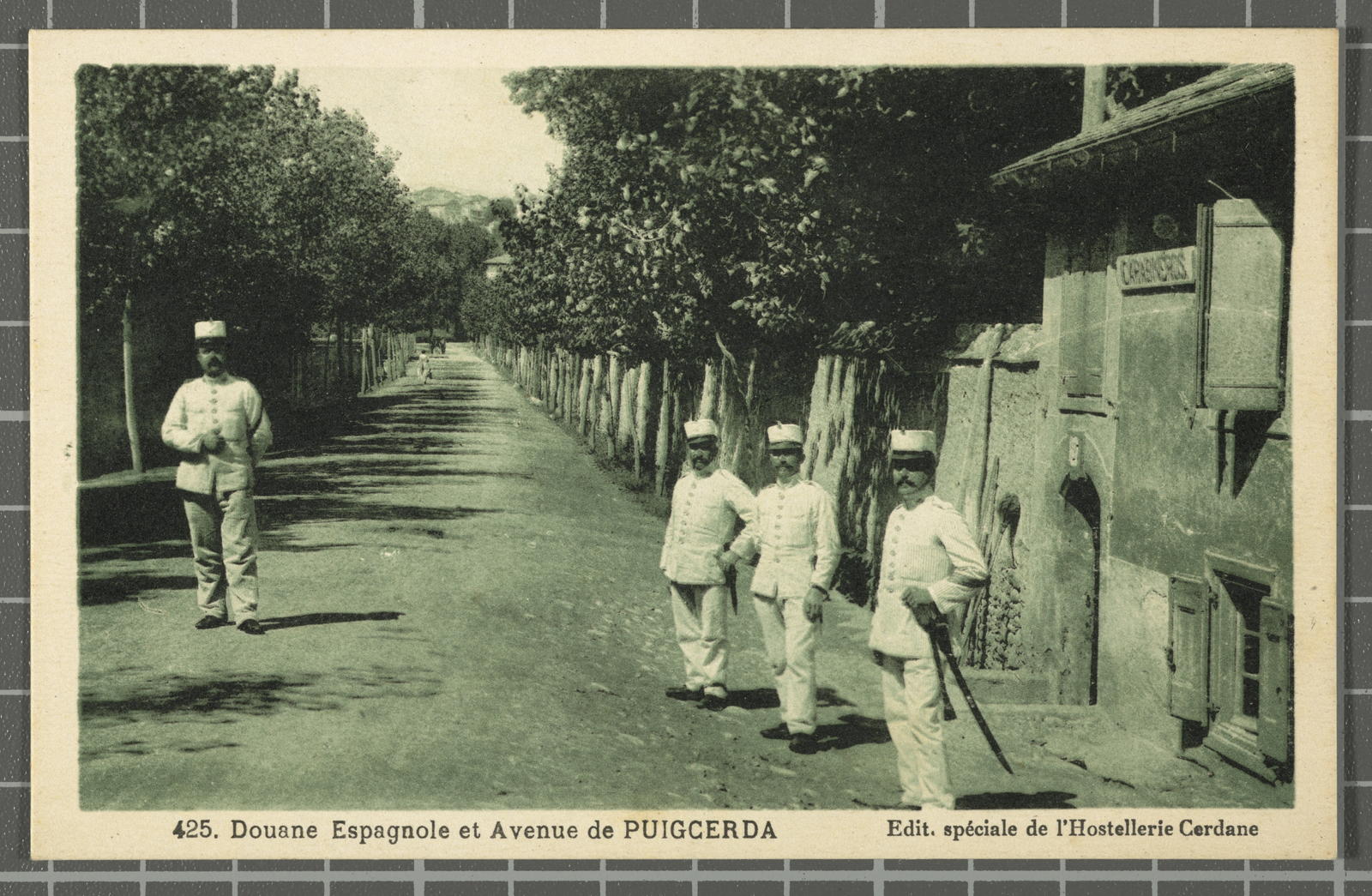 Desconegut, 425 - Douane Espagnole te Avenue de Puigcerda.