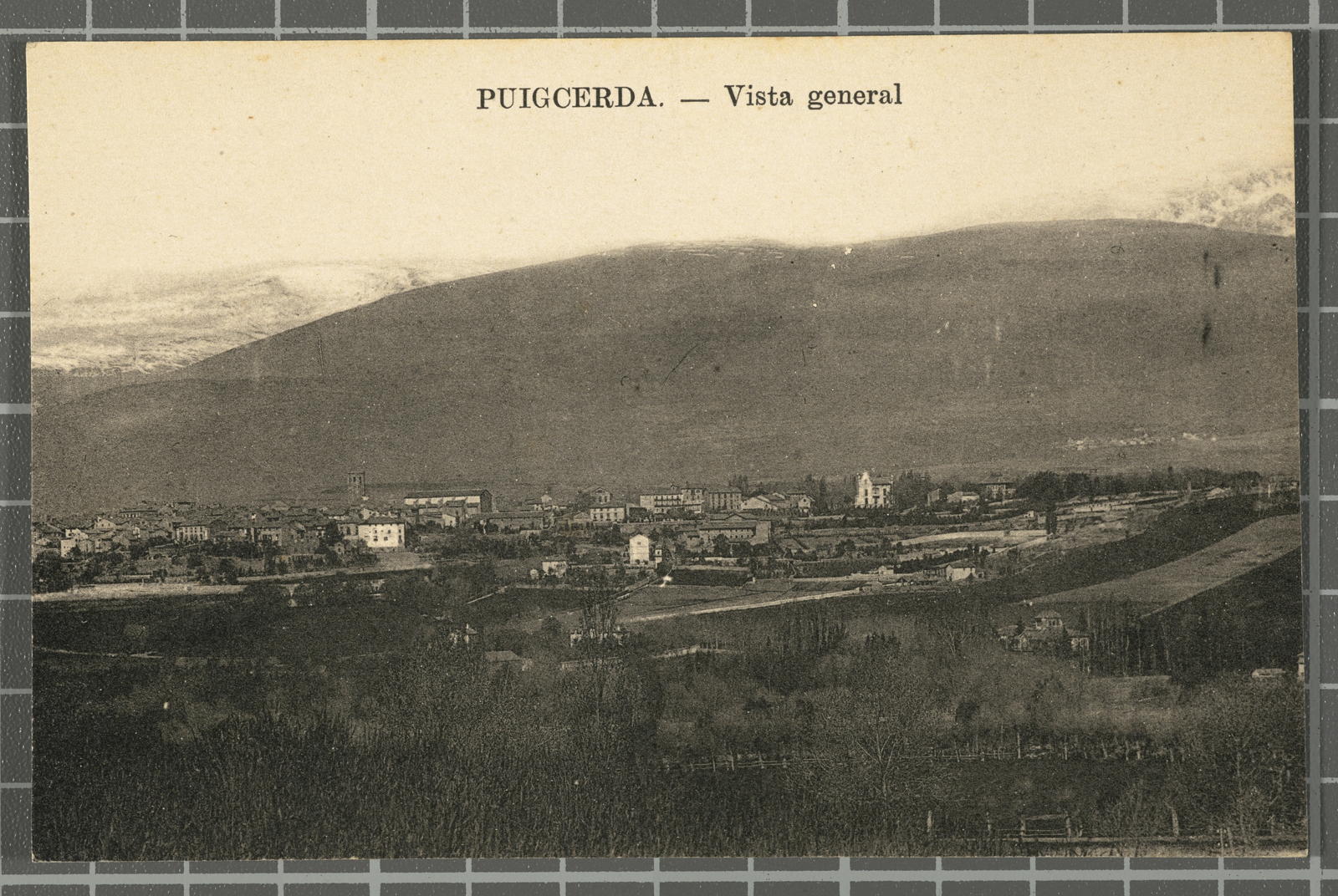 Desconegut, Puigcerda.- General view