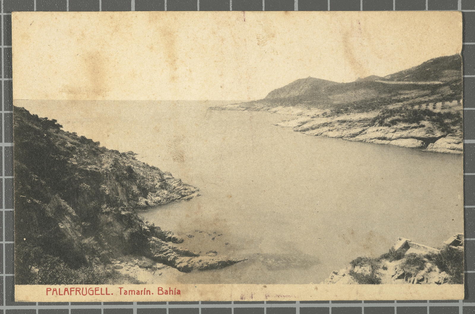 Desconegut, Palafrugell. Tamarín. Bahía