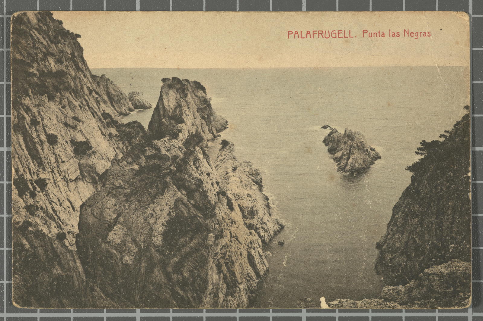 Desconegut, Palafrugell. Punta las Negras