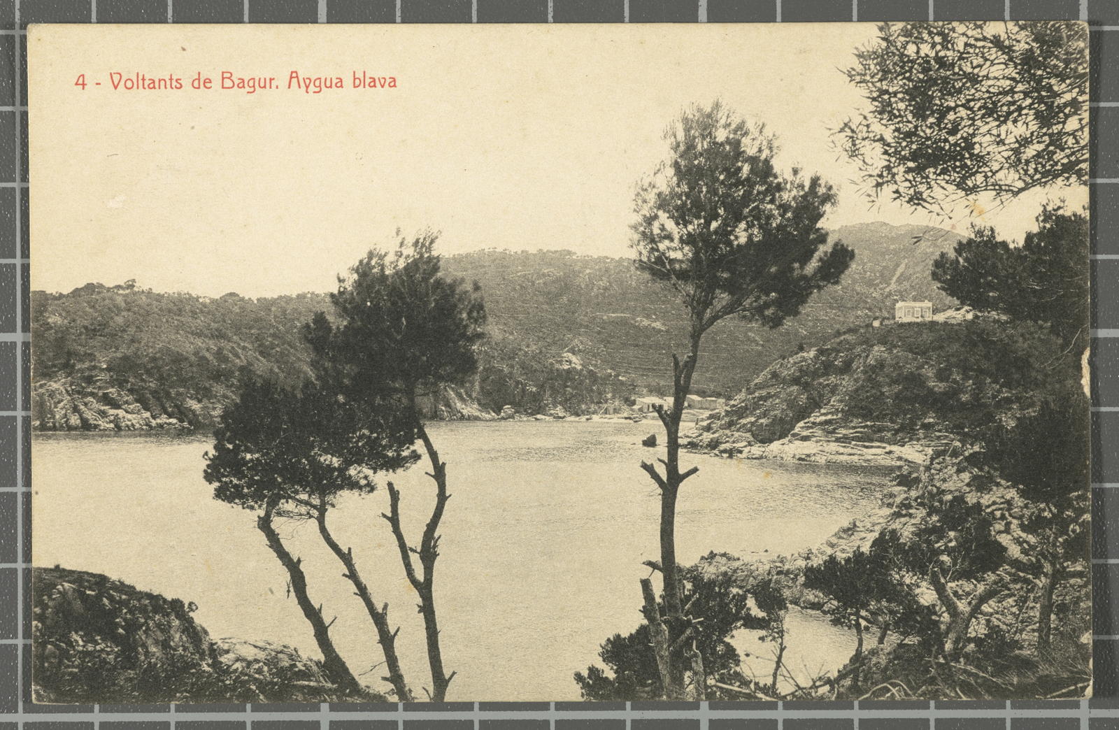 Desconegut, 4 - Voltants de Bagur. Aygua blava