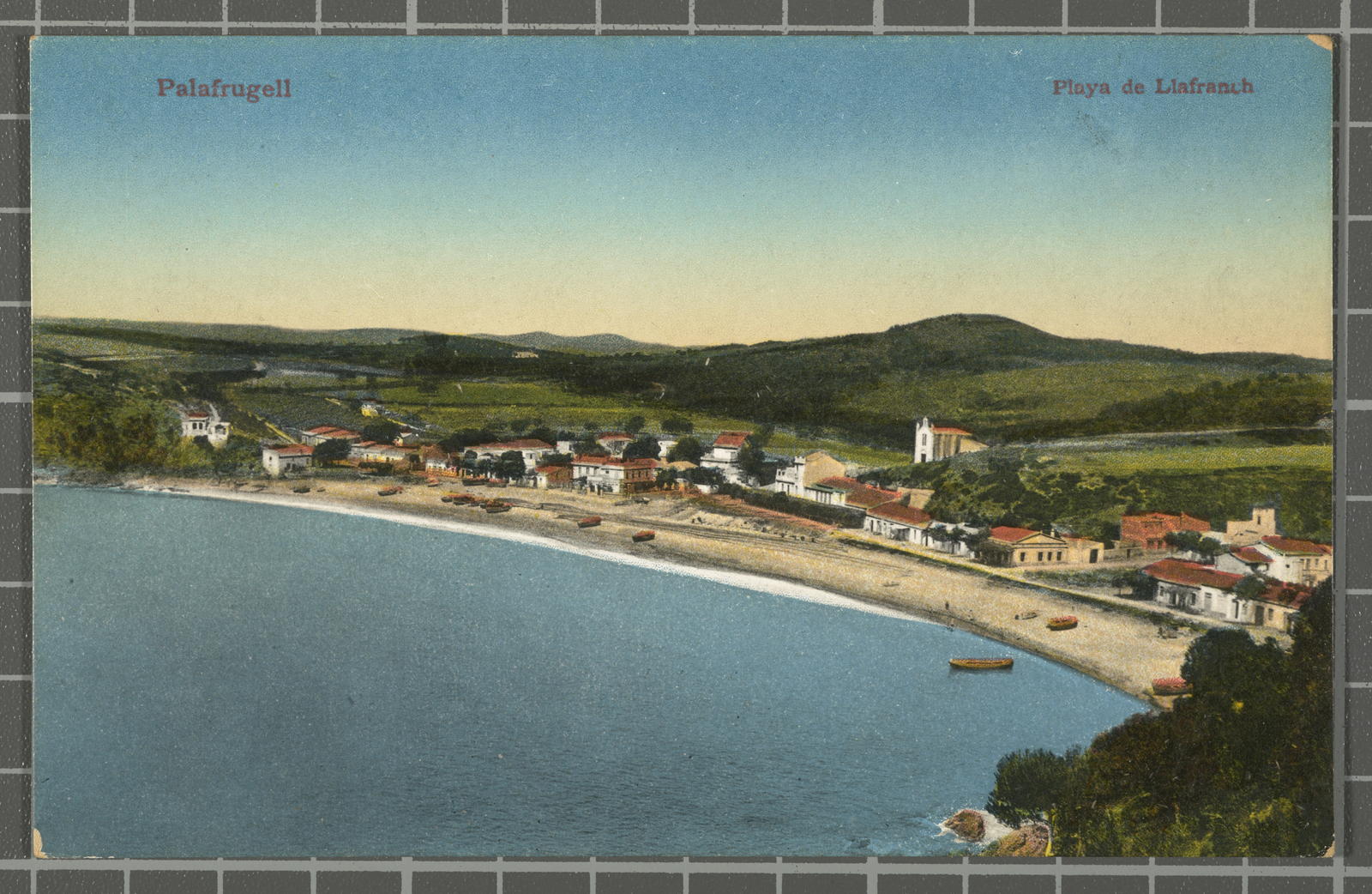 Desconegut, Palafrugell. Playa de Llafranch